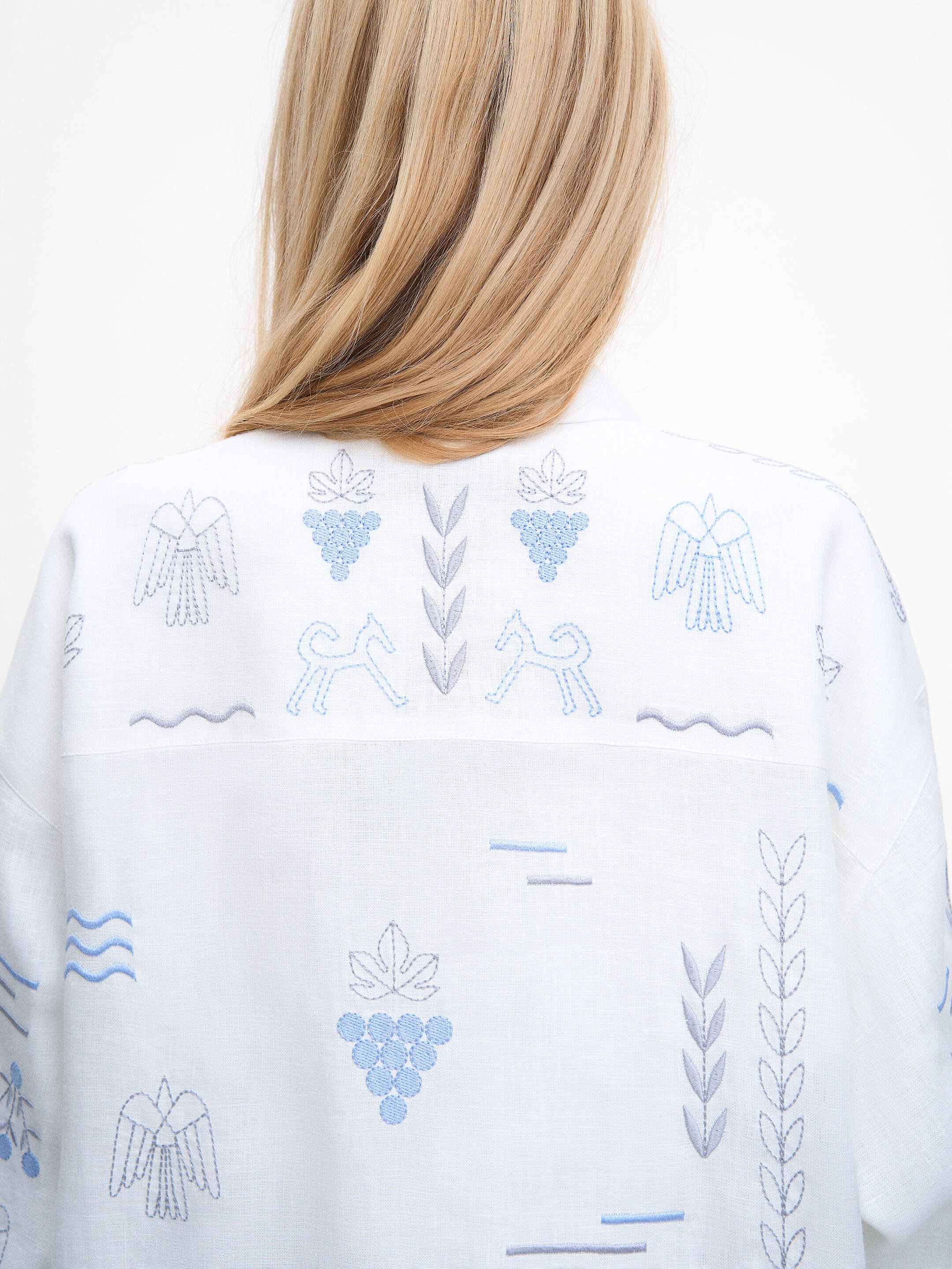 White women's shirt SLOVO WHITE ціна