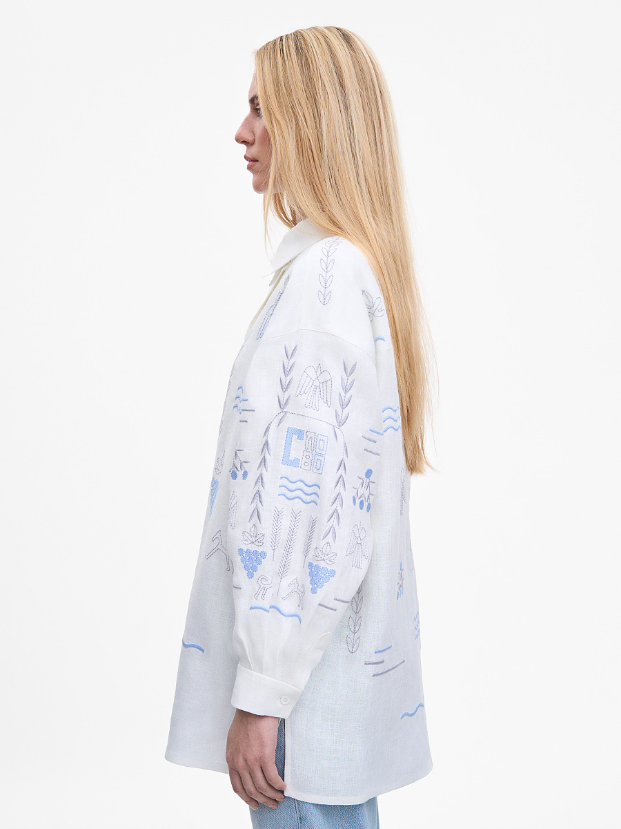 White women's shirt SLOVO WHITE [0]