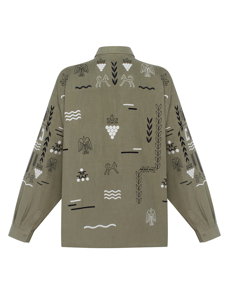 Green shirt MEN`S SLOVO GREEN [0]