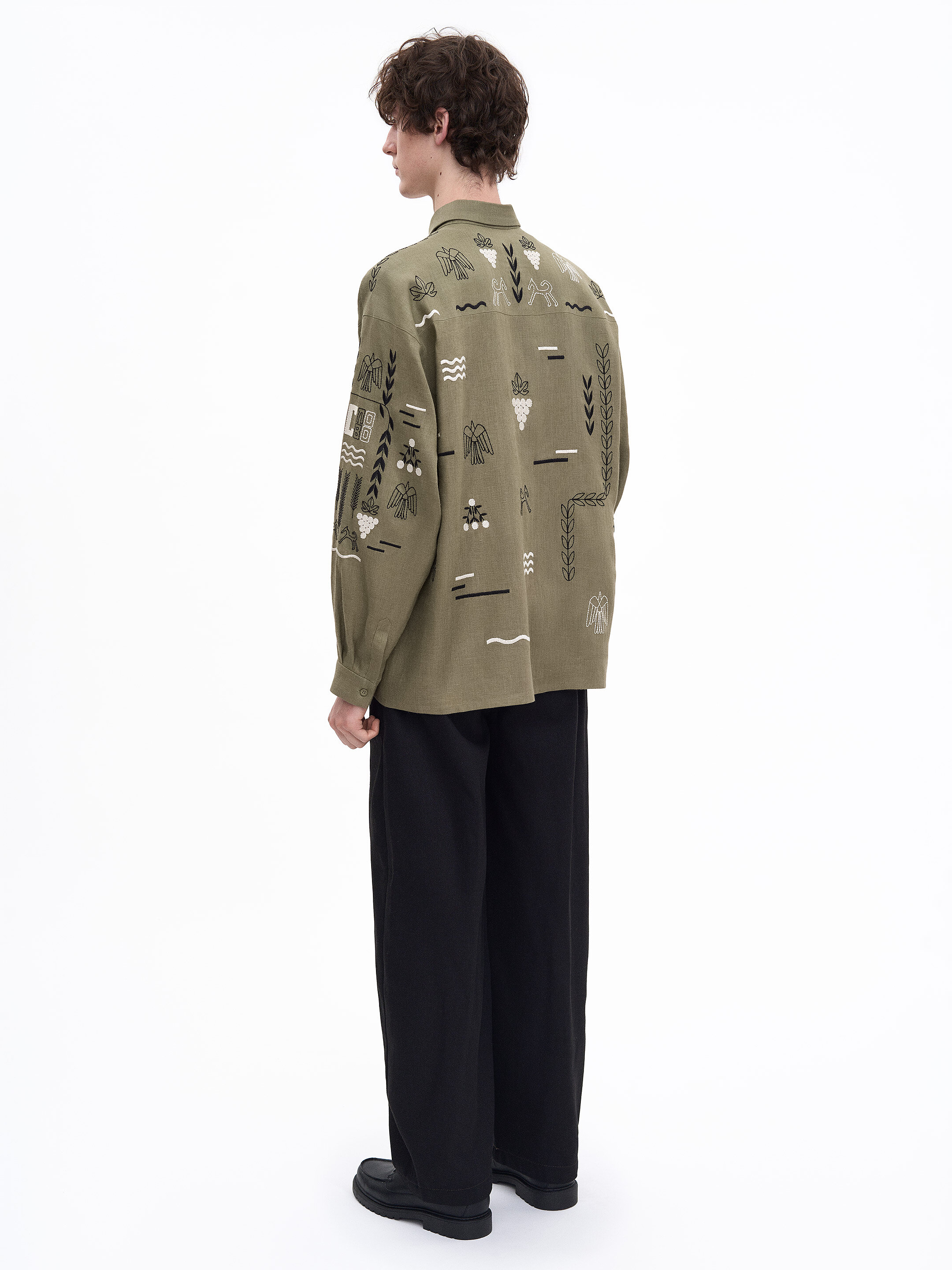Green shirt MEN`S SLOVO GREEN ціна