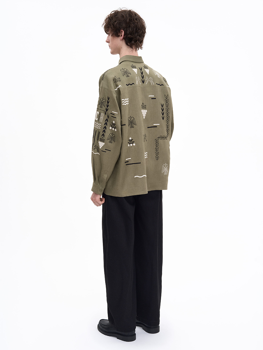 Green shirt MEN`S SLOVO GREEN [0]