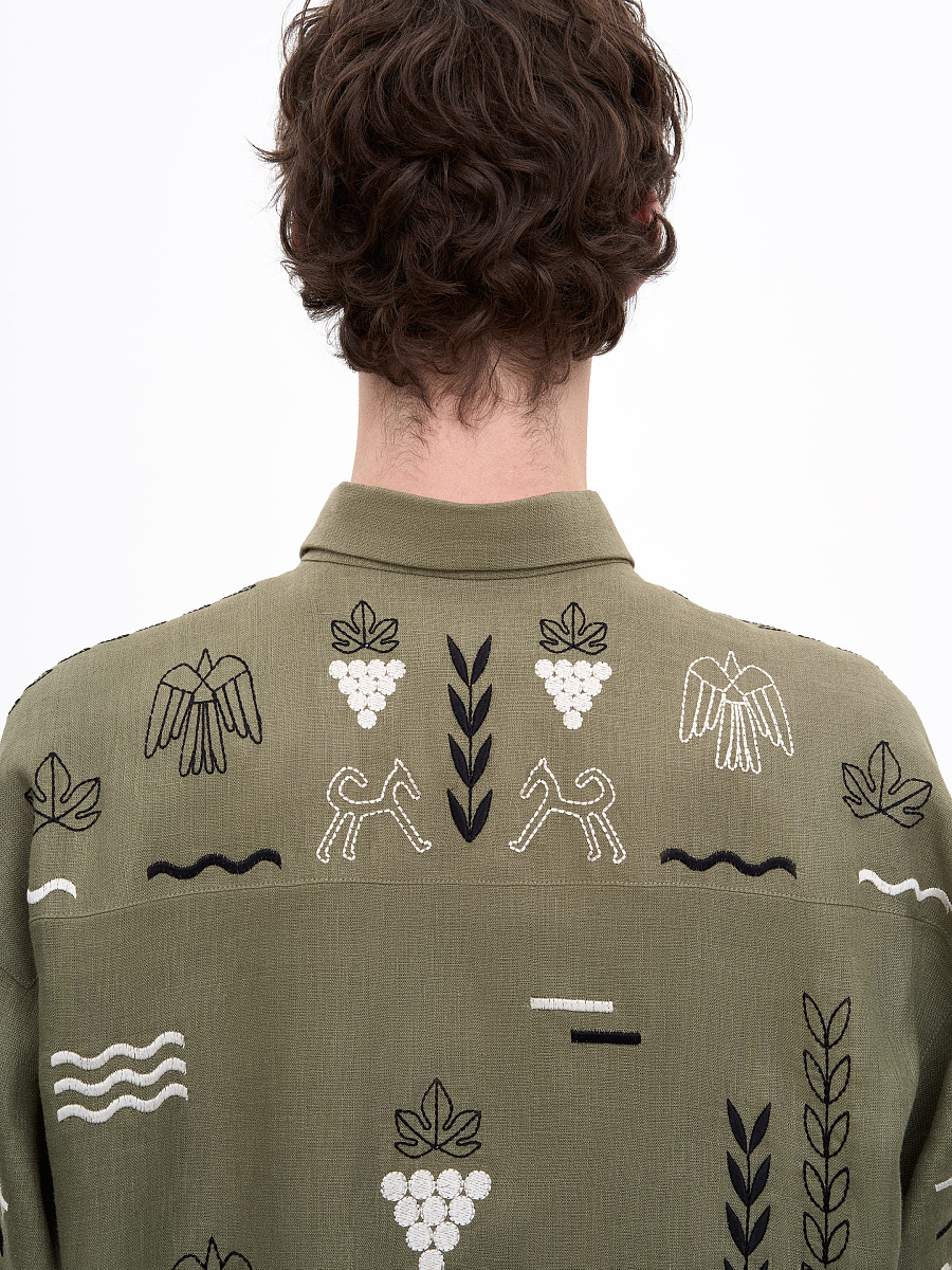 Green shirt MEN`S SLOVO GREEN [0]