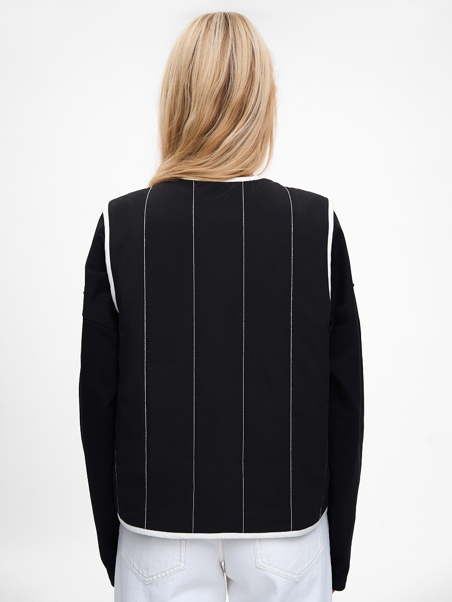 Black vest “Siayvytsia” [0]