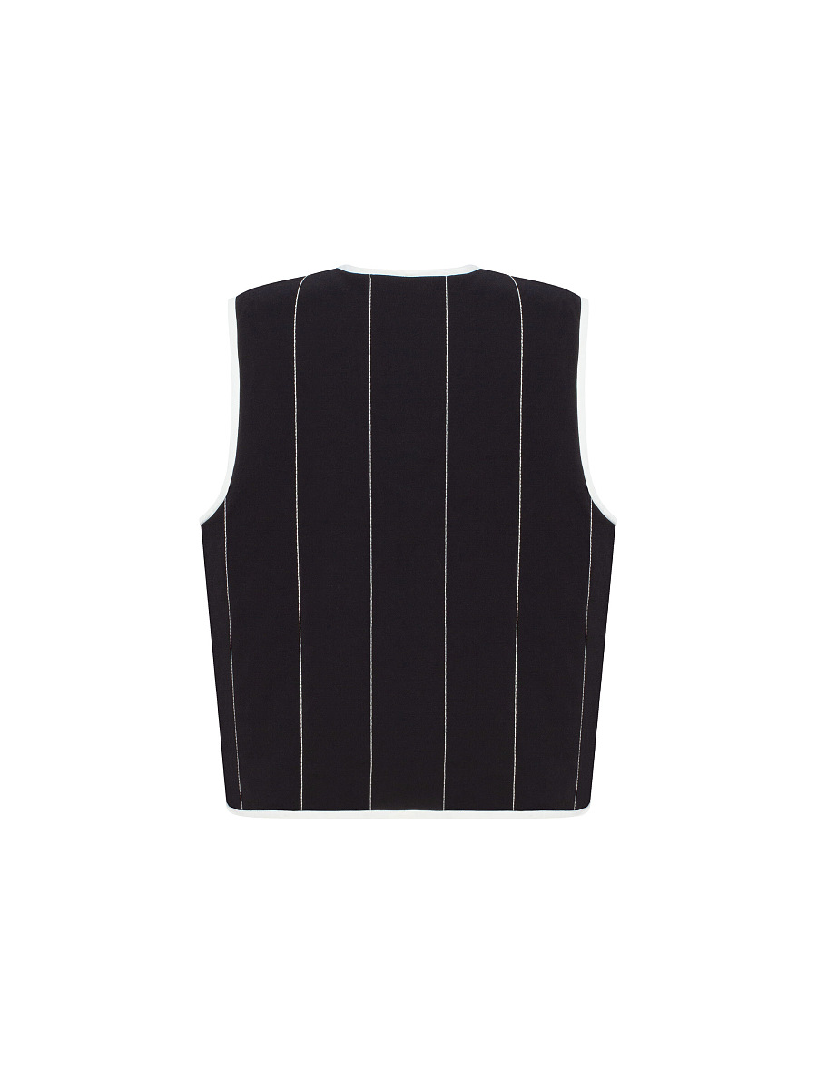 Black vest “Siayvytsia” [0]