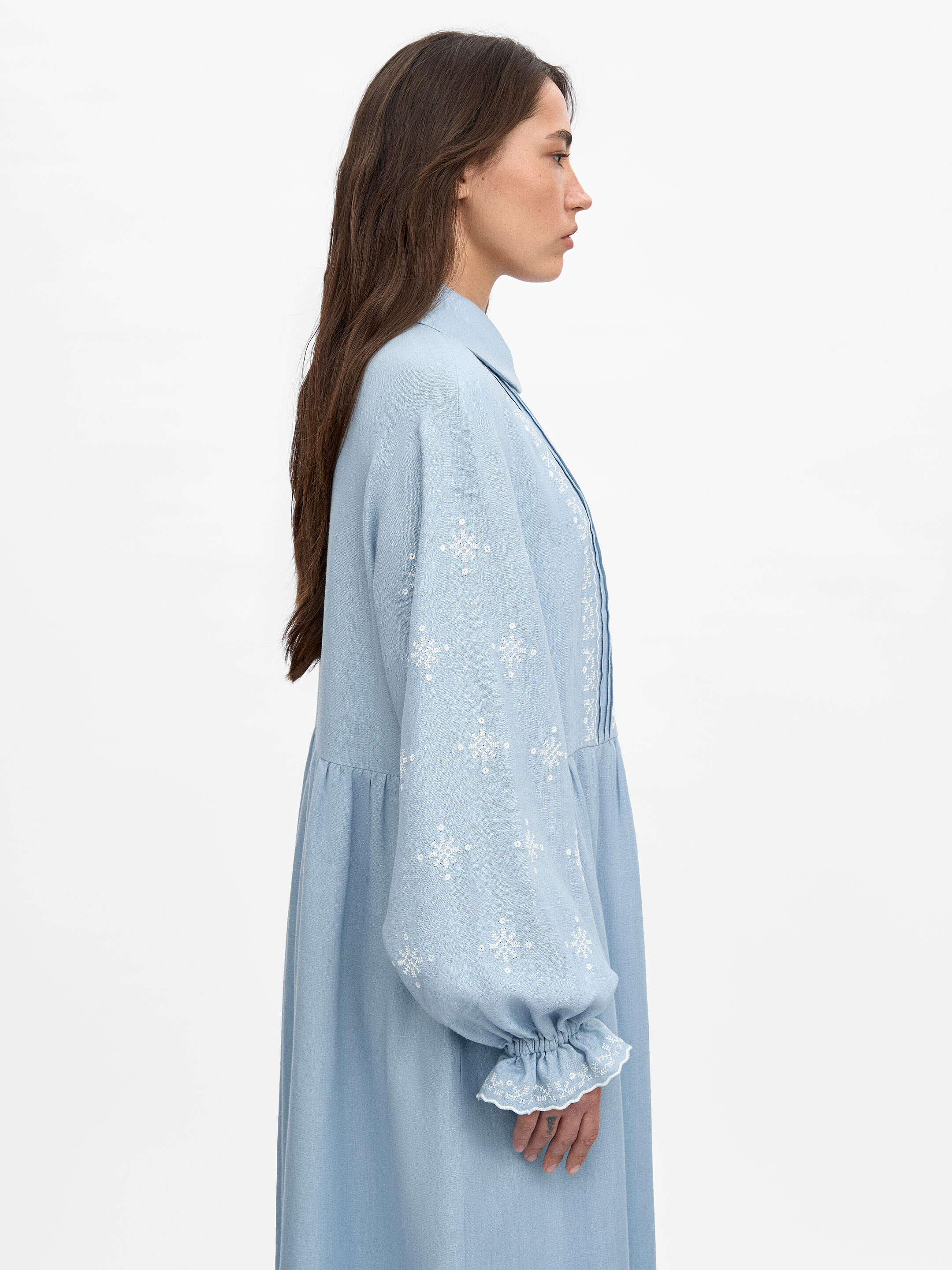 Embroidered dress "Polyarna" ціна
