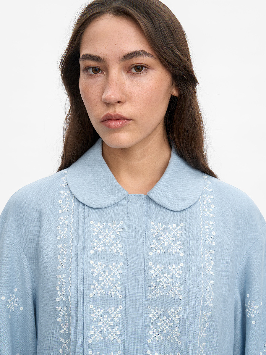 Embroidered dress "Polyarna" [0]