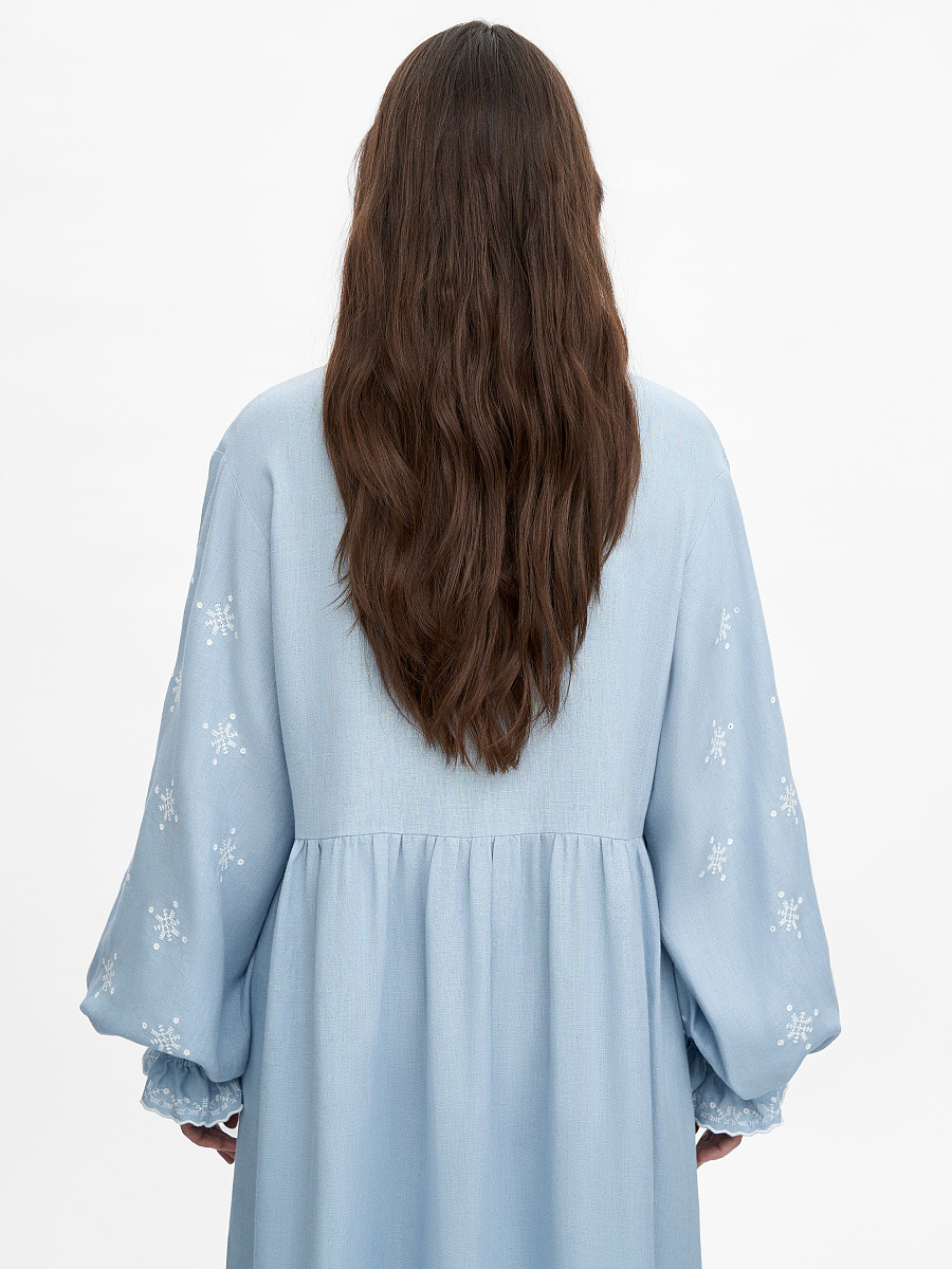 Embroidered dress "Polyarna" [0]