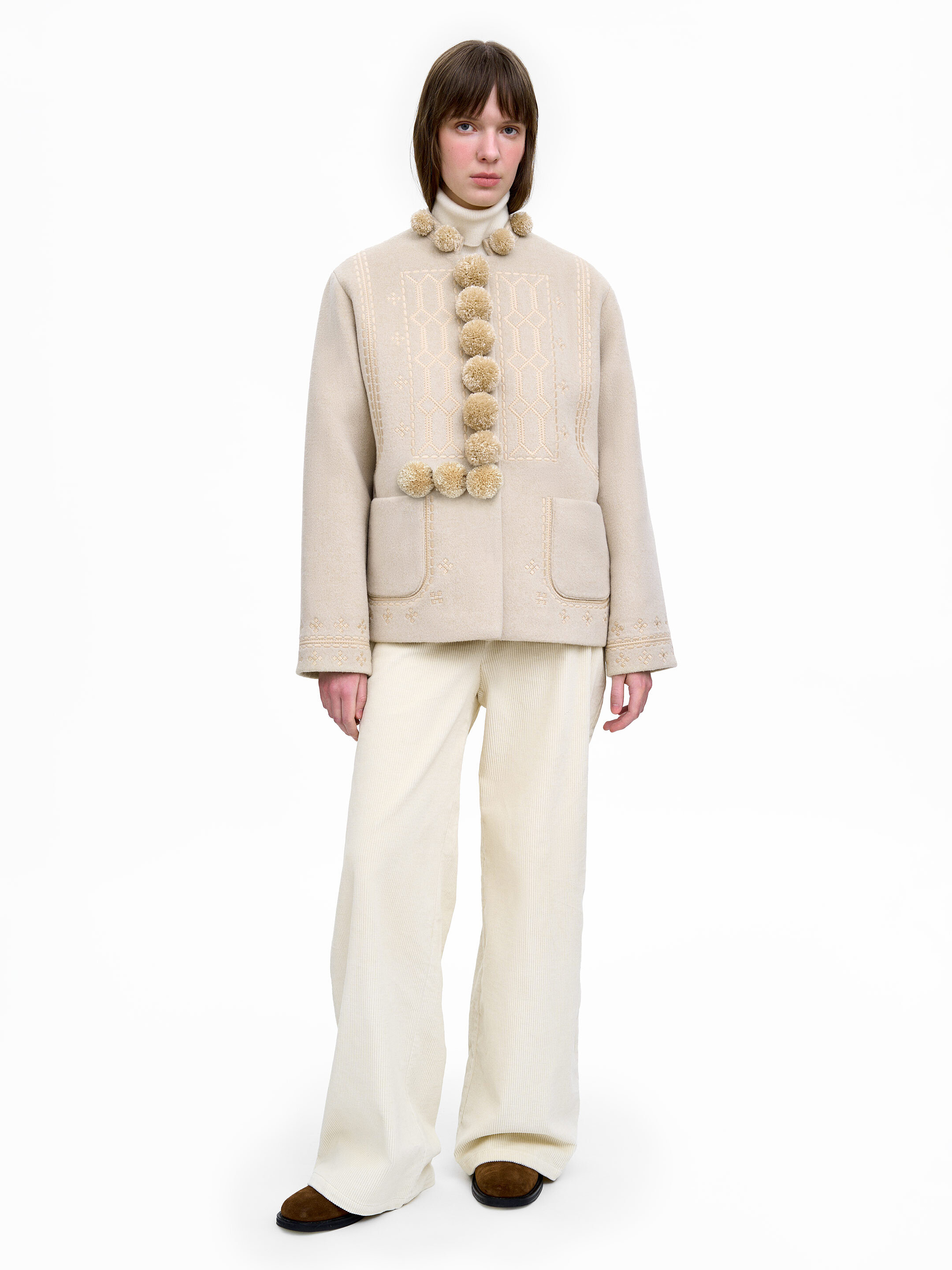 The "Bokohrii" serdak in ivory Buy