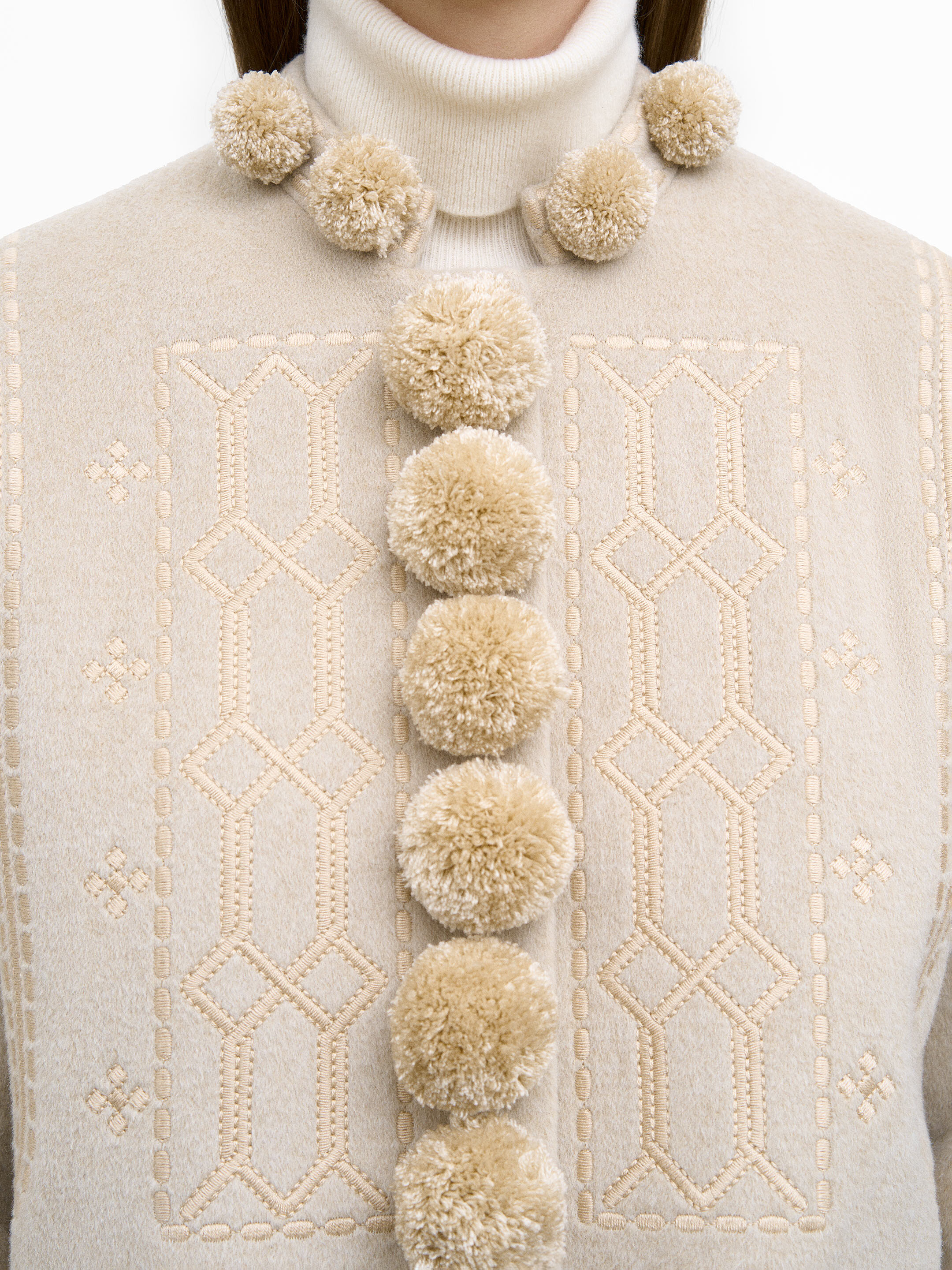 The "Bokohrii" serdak in ivory cheap