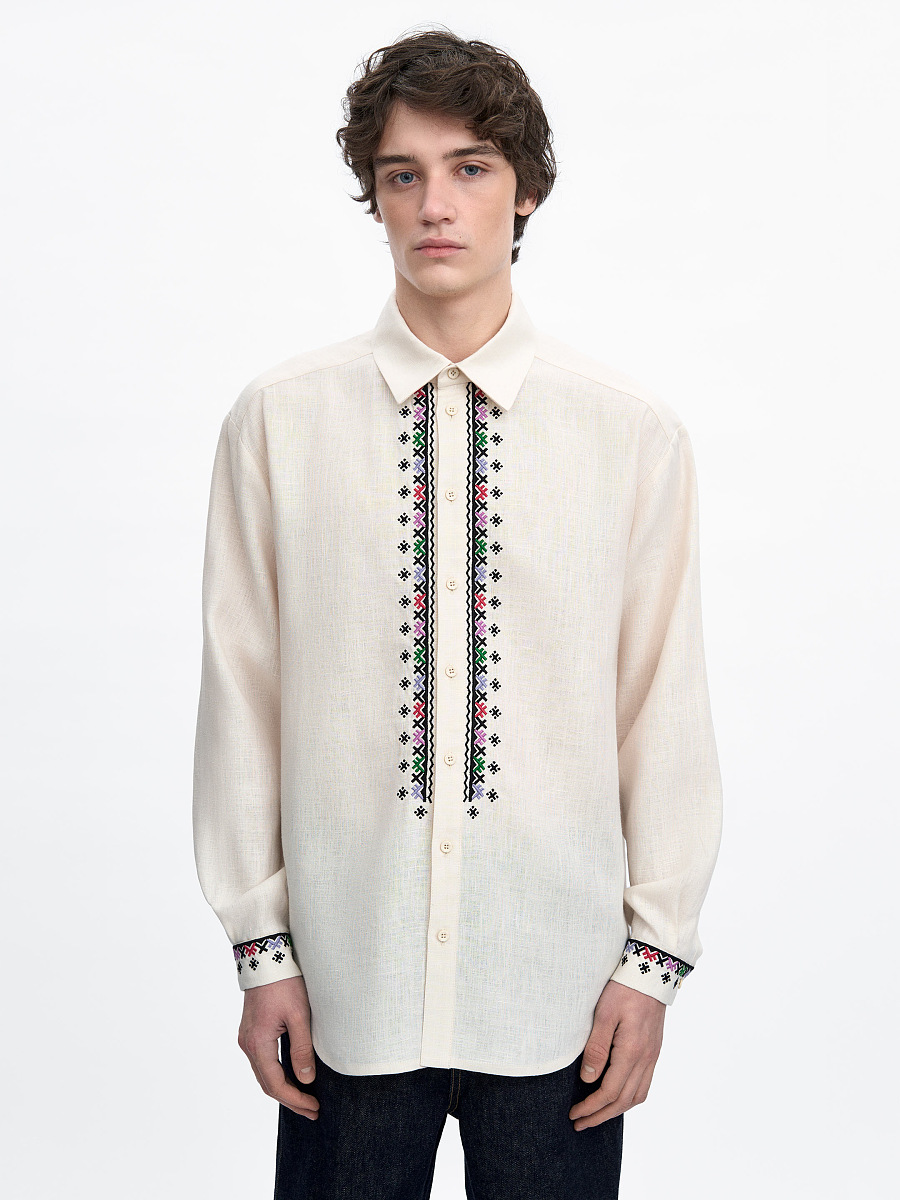 Men's embroidered shirt “Zozulynetska”