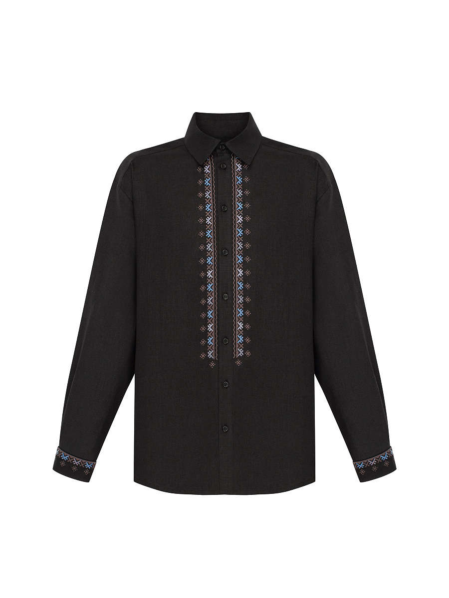 Mandrivnyk dark shirt [0]