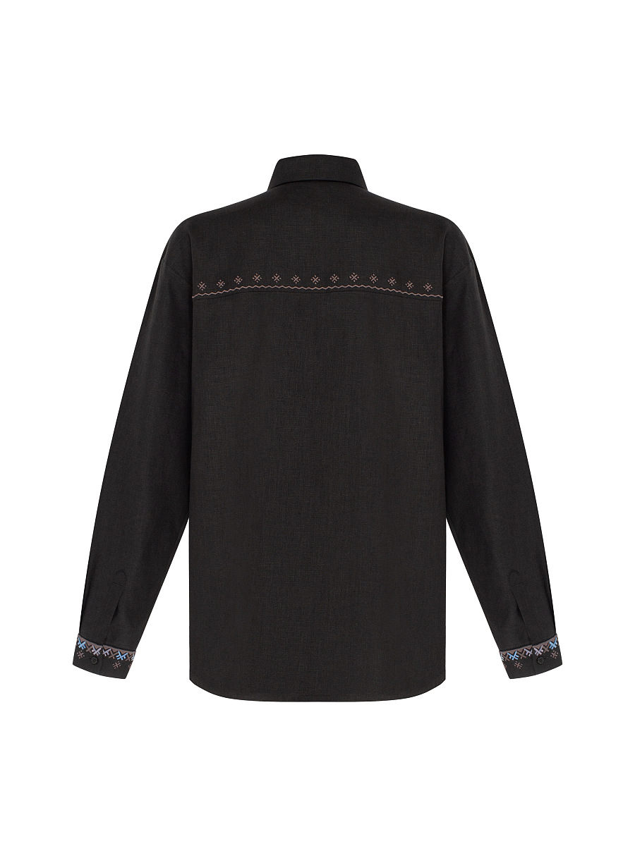 Mandrivnyk dark shirt [0]