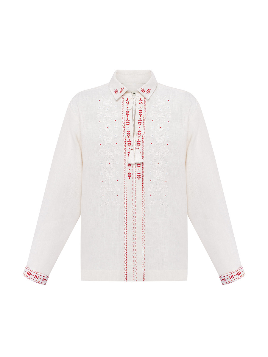 Zozulynetska off-white shirt [0]