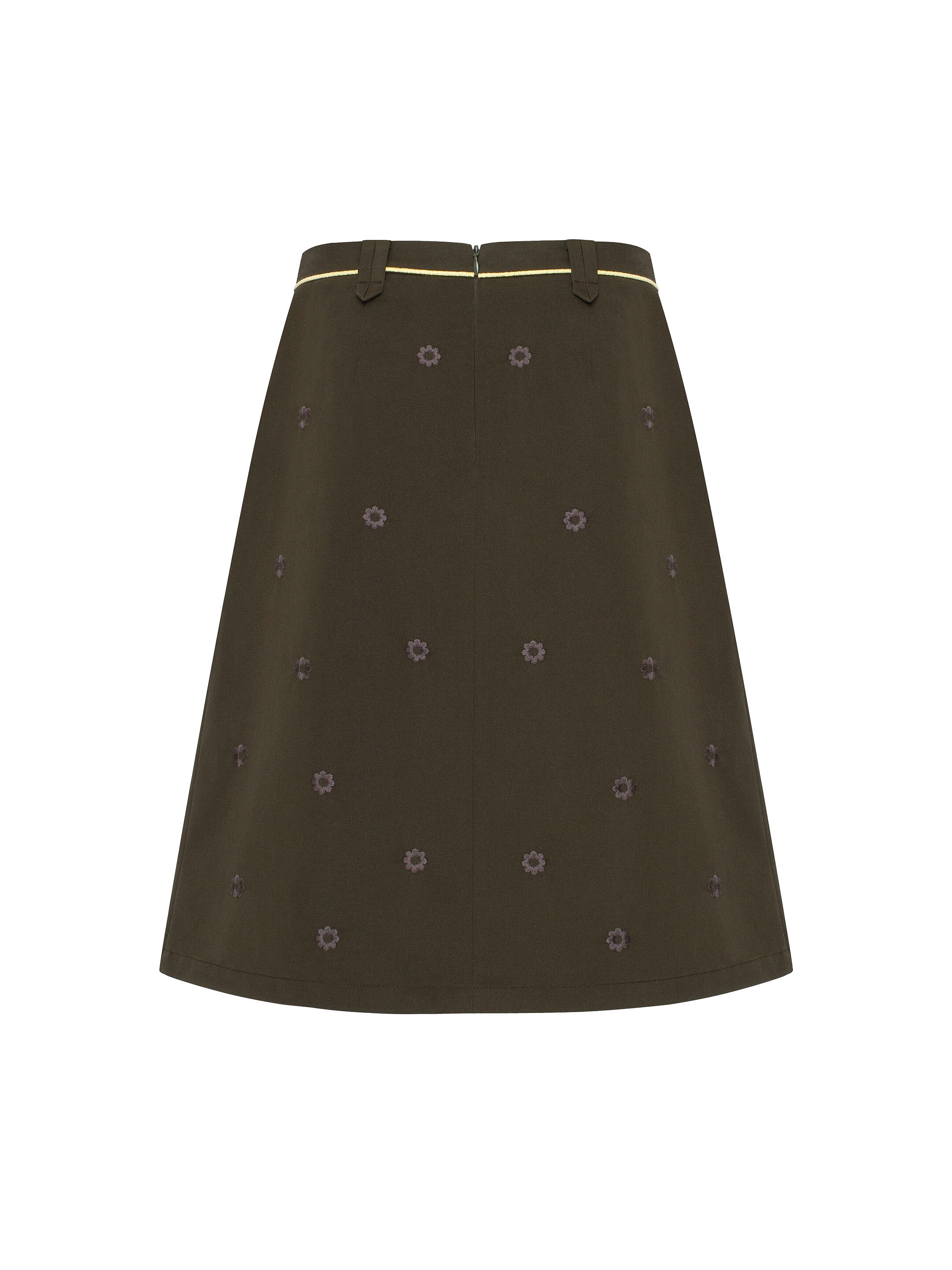“Petra” embroidered skirt fitting