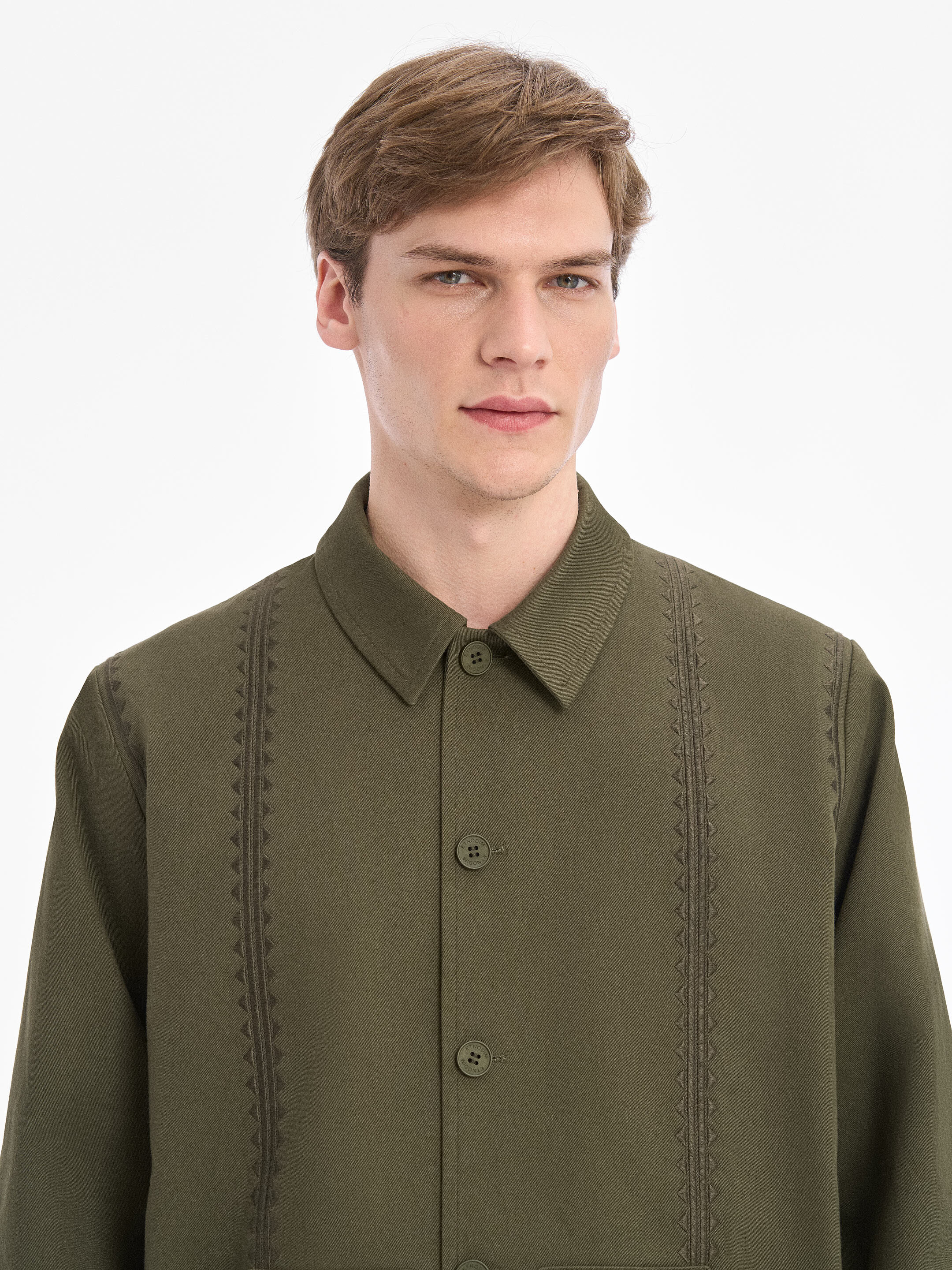 “Veret” dark green jacket cheap