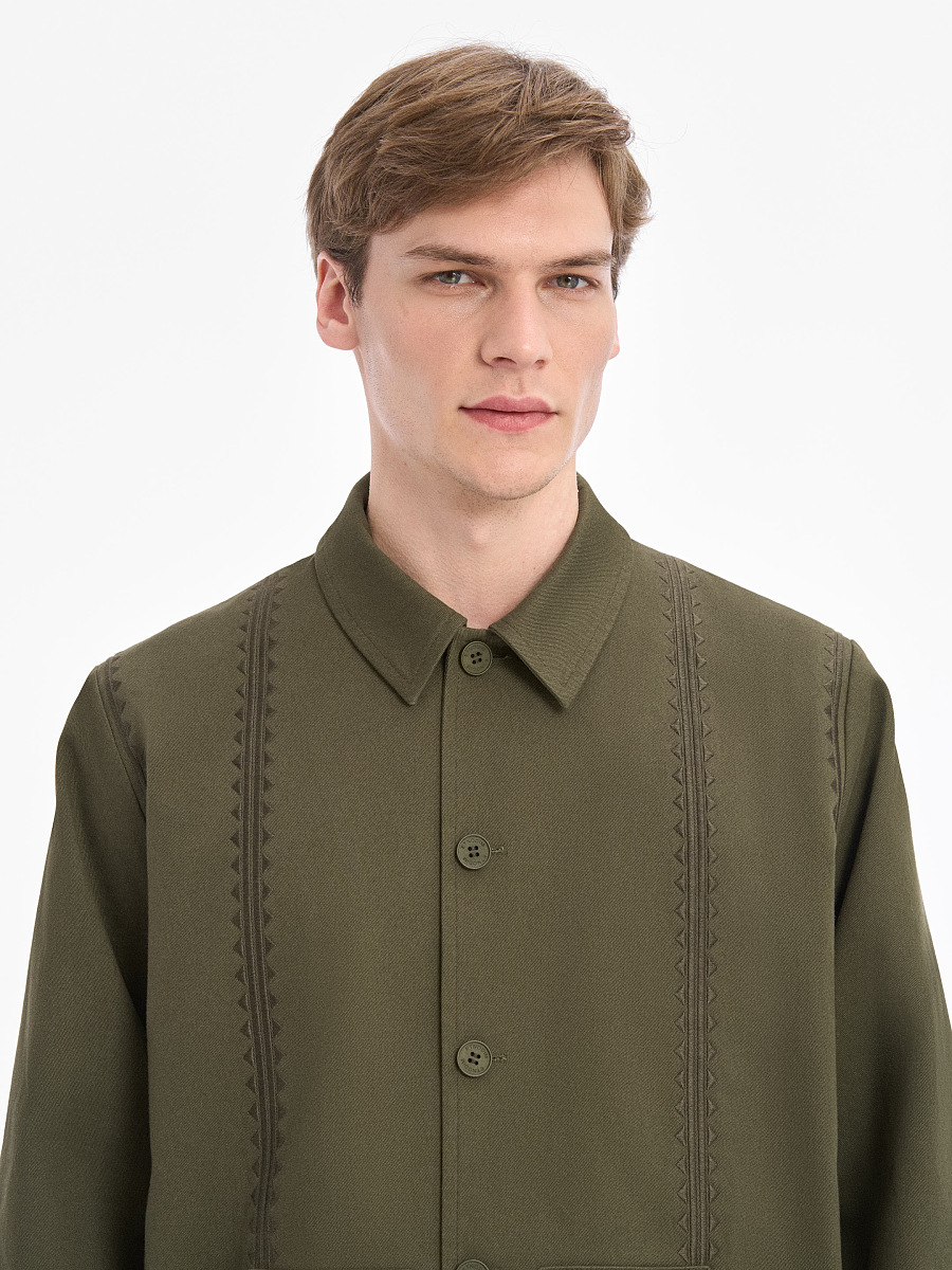 “Veret” dark green jacket [0]