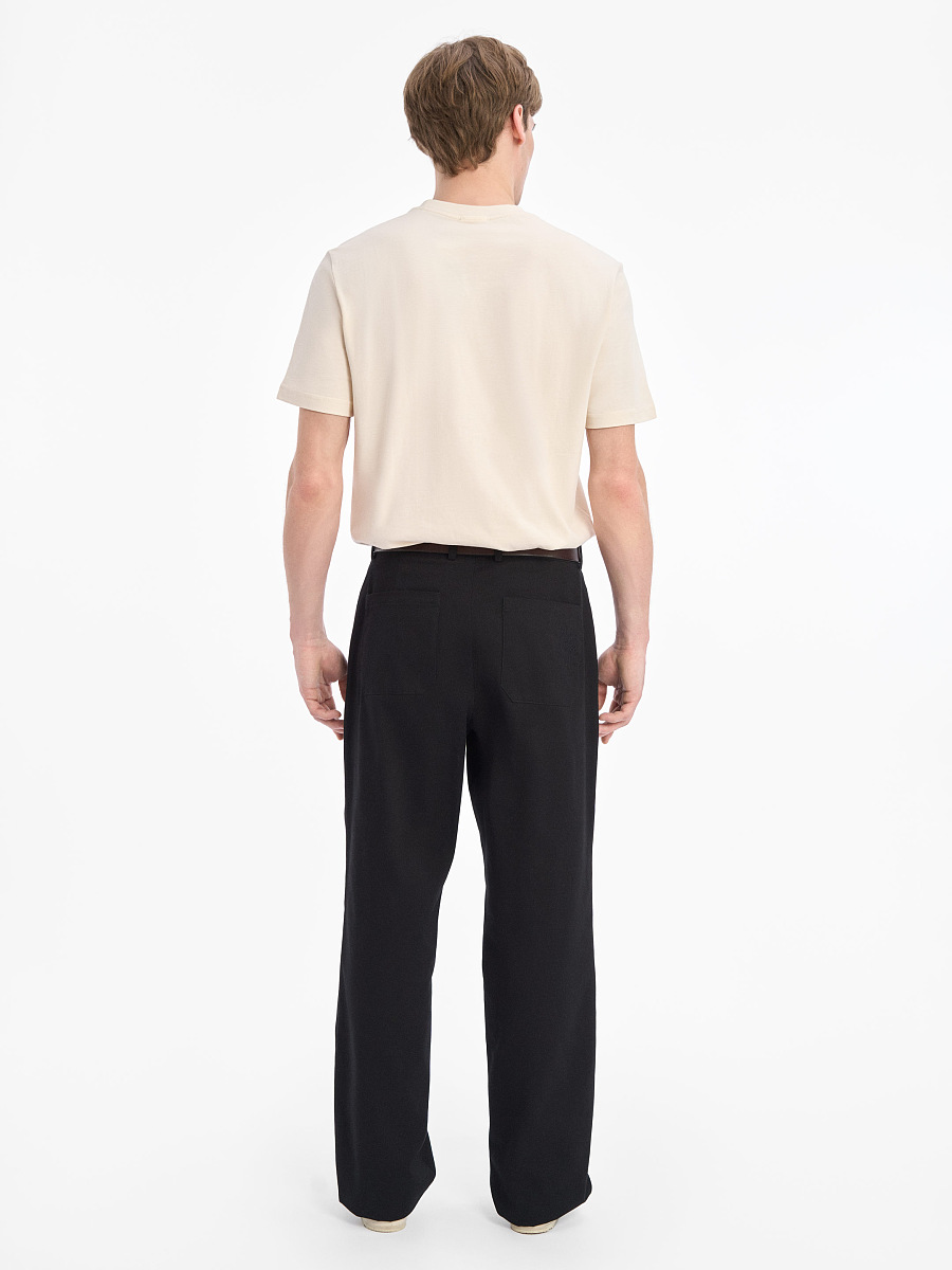 “Tys” black pants [0]