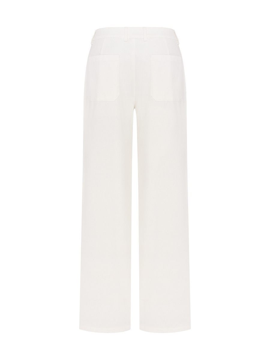 “Osonnia” white pants [0]
