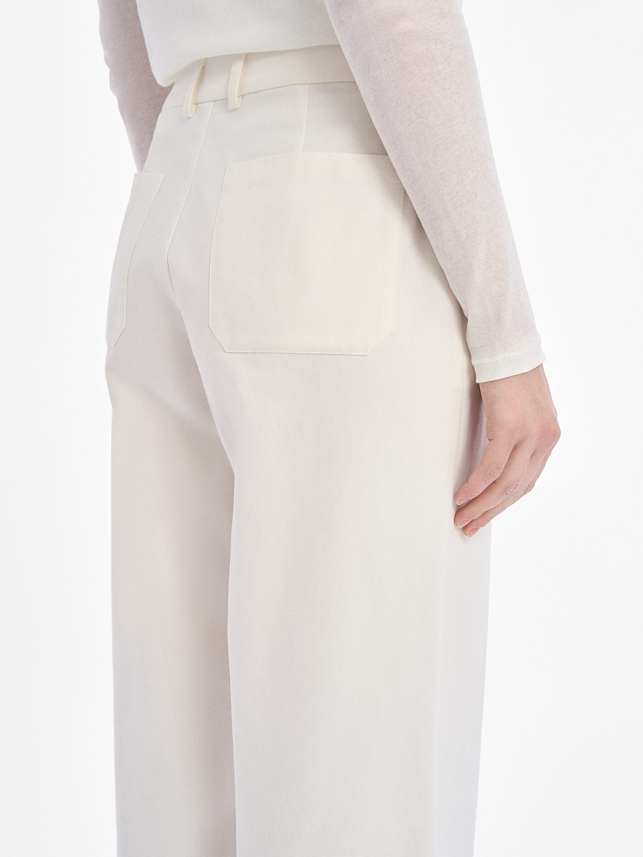“Osonnia” white pants [0]