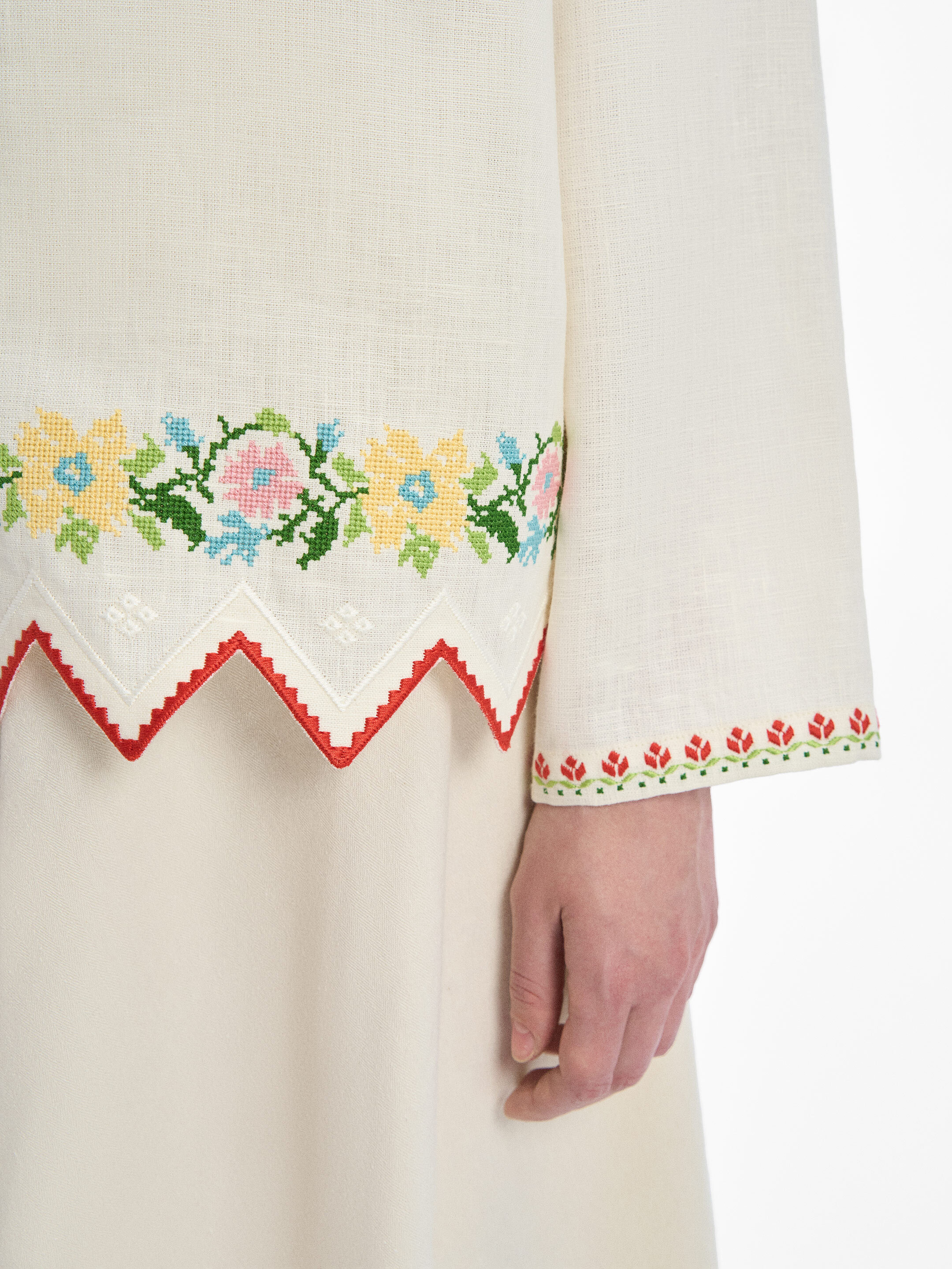 “Spivy” Shirt, Ivory ціна