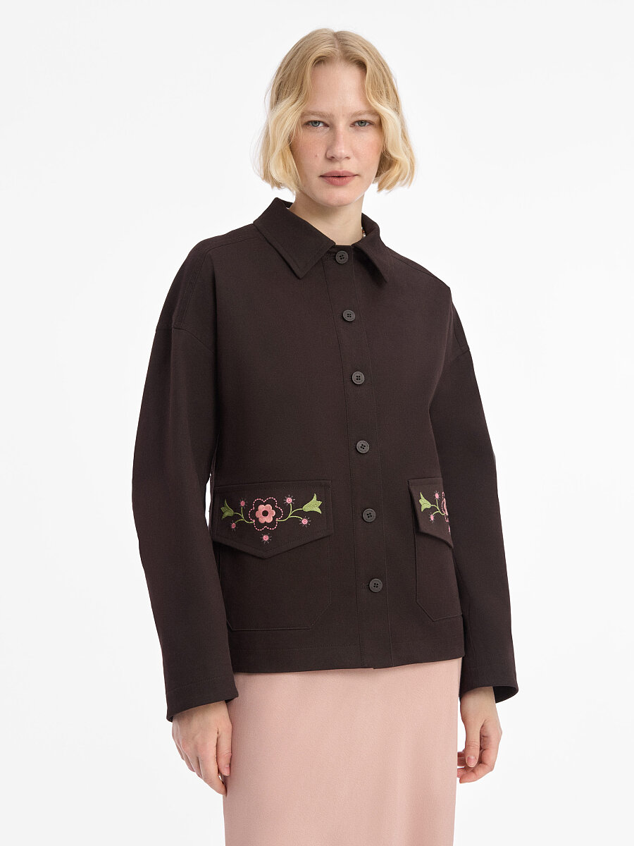 “Haluzka” Jacket, Dark [0]