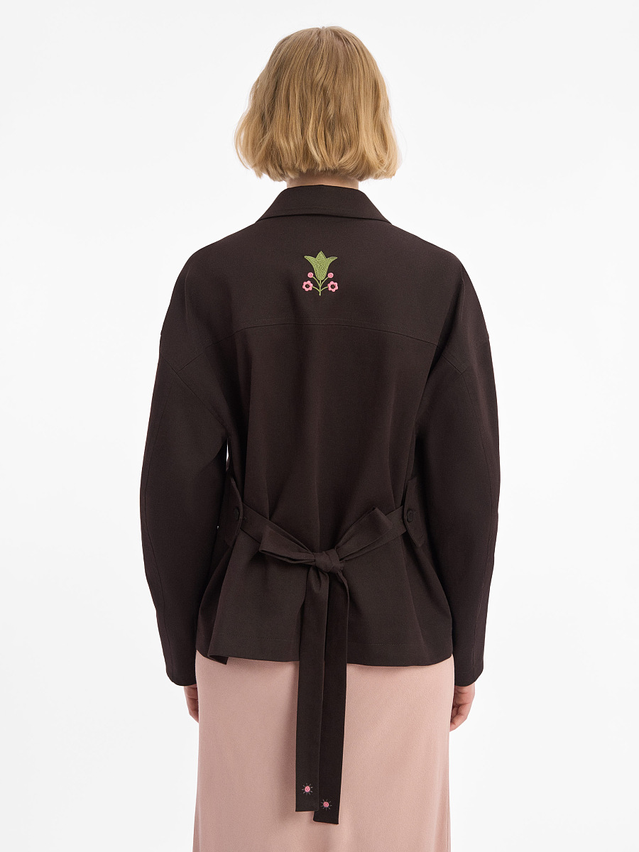“Haluzka” Jacket, Dark [0]