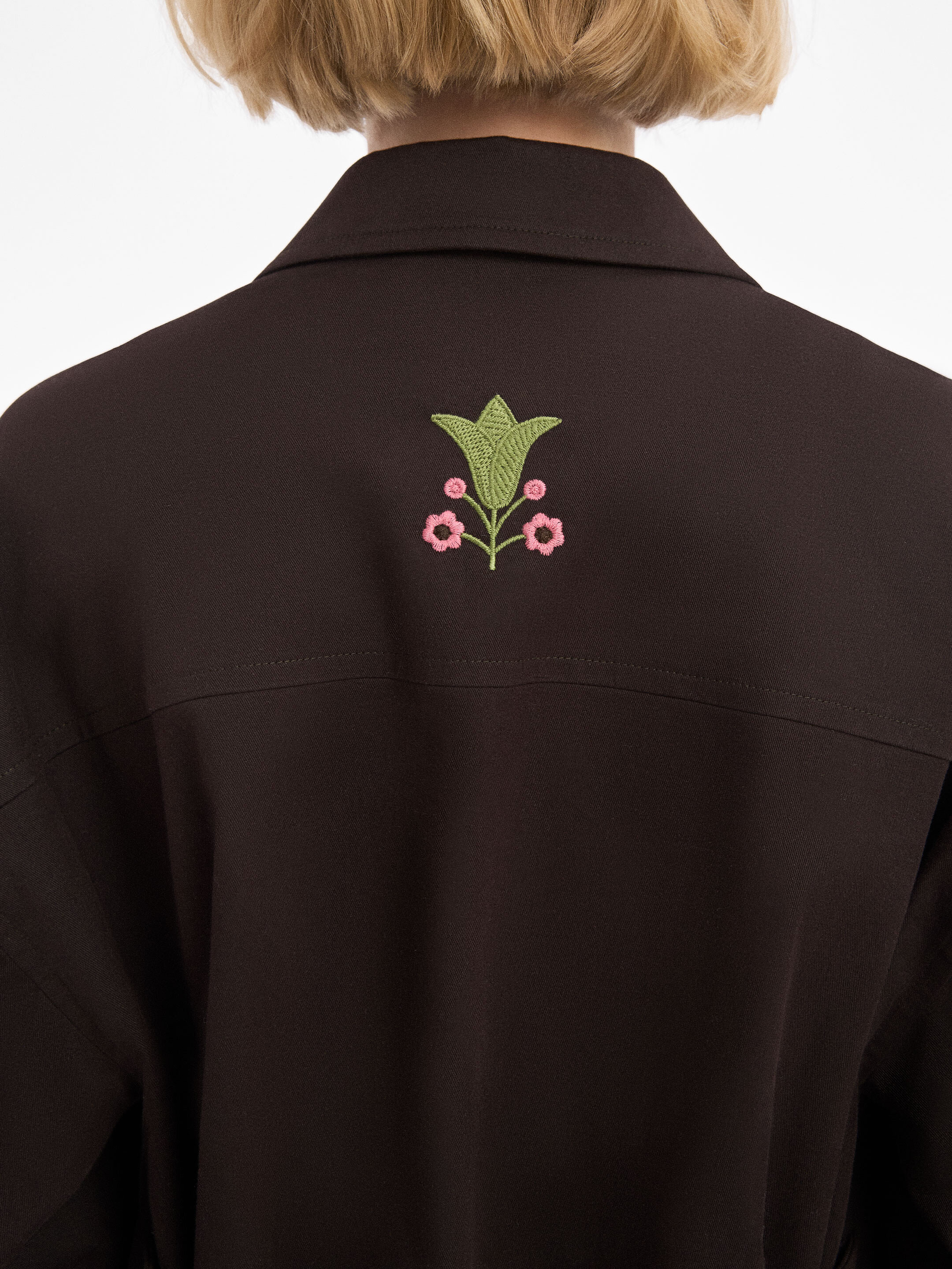 “Haluzka” Jacket, Dark ціна