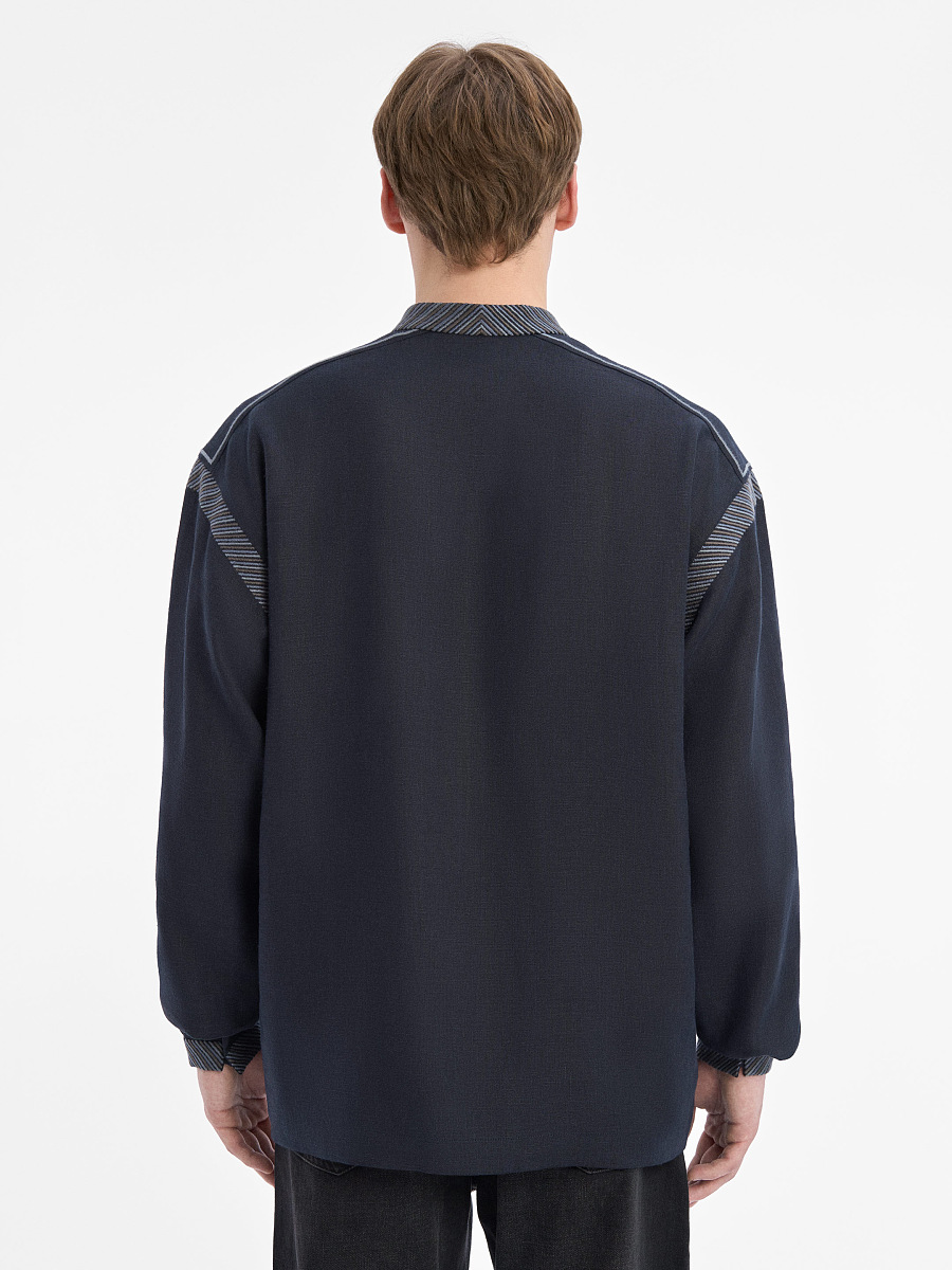 “Burevii” Shirt, Deep Navy [0]