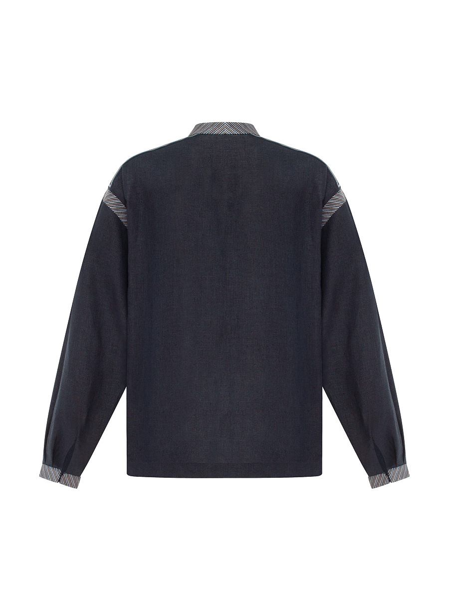 “Burevii” Shirt, Deep Navy [0]