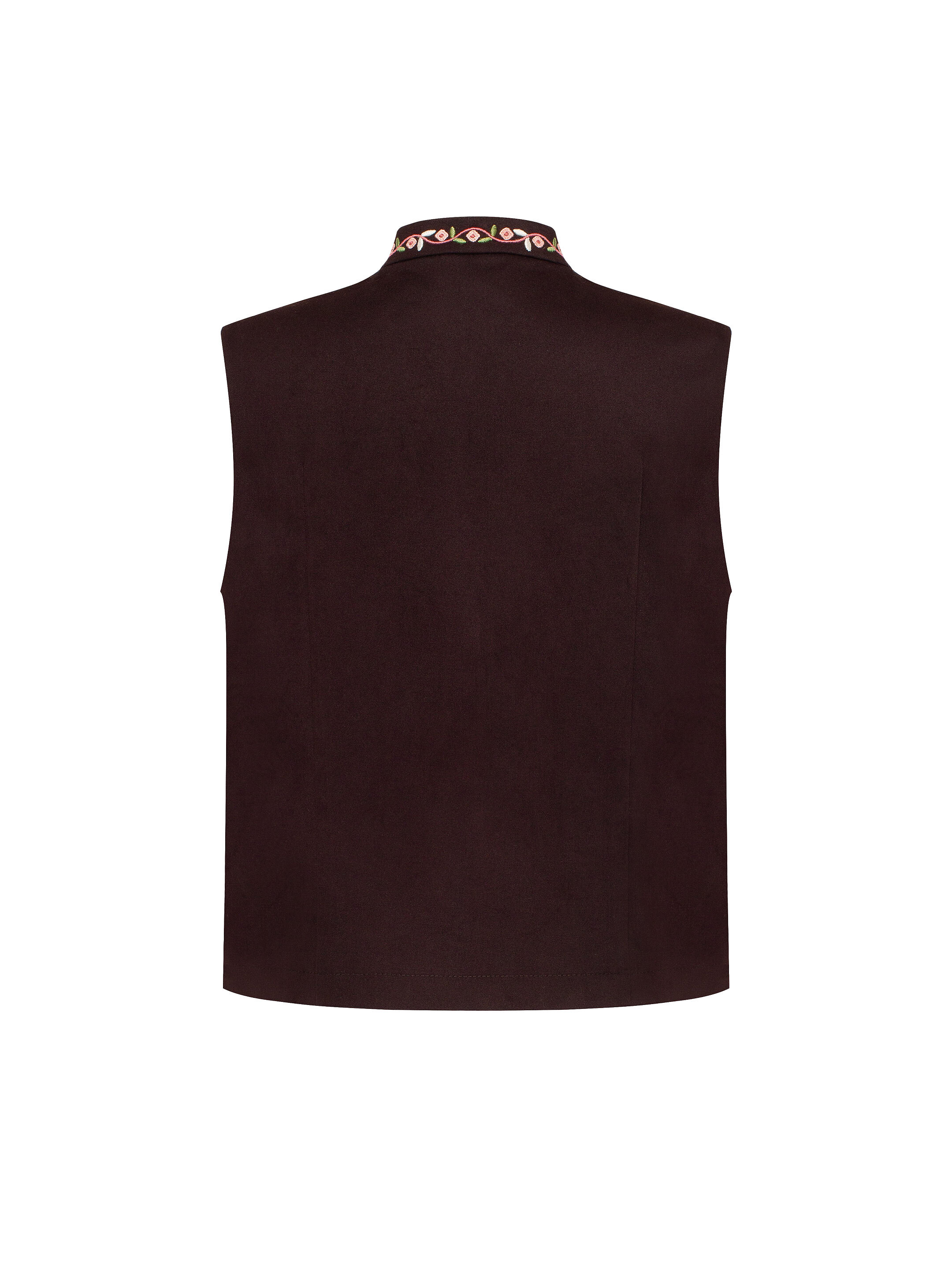 “Ketiah” Vest, Dark Brown fitting