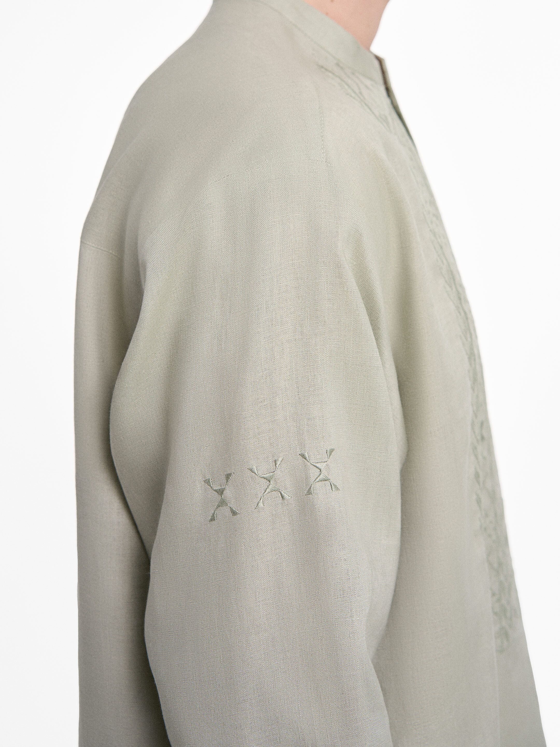 “Serpiy” shirt in Sage photo