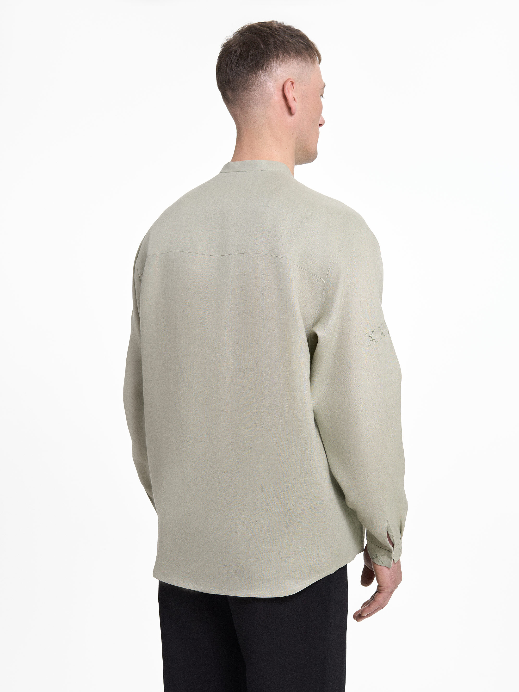 “Serpiy” shirt in Sage ціна
