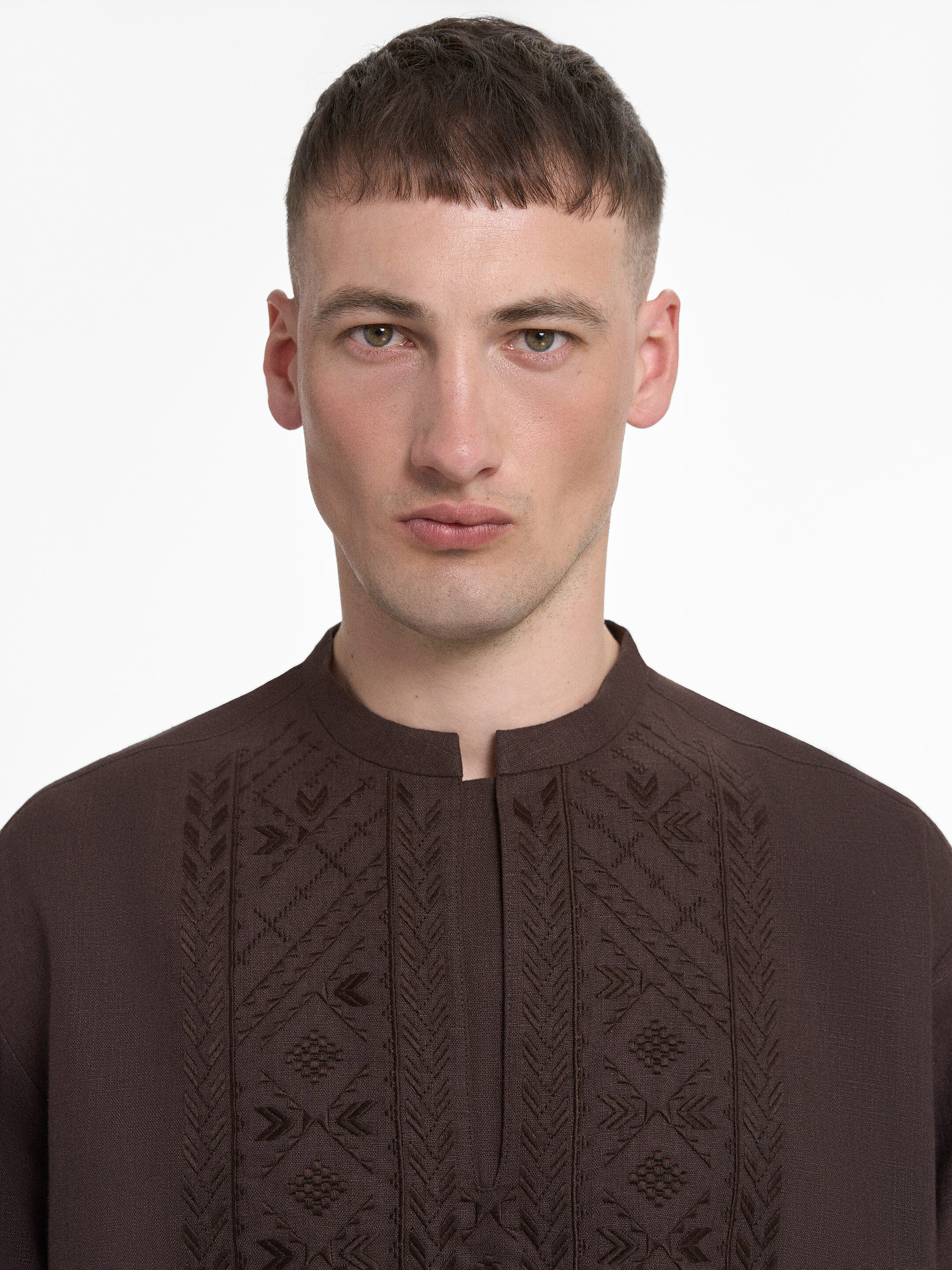 “Serpiy” shirt in Brown in Ukraine