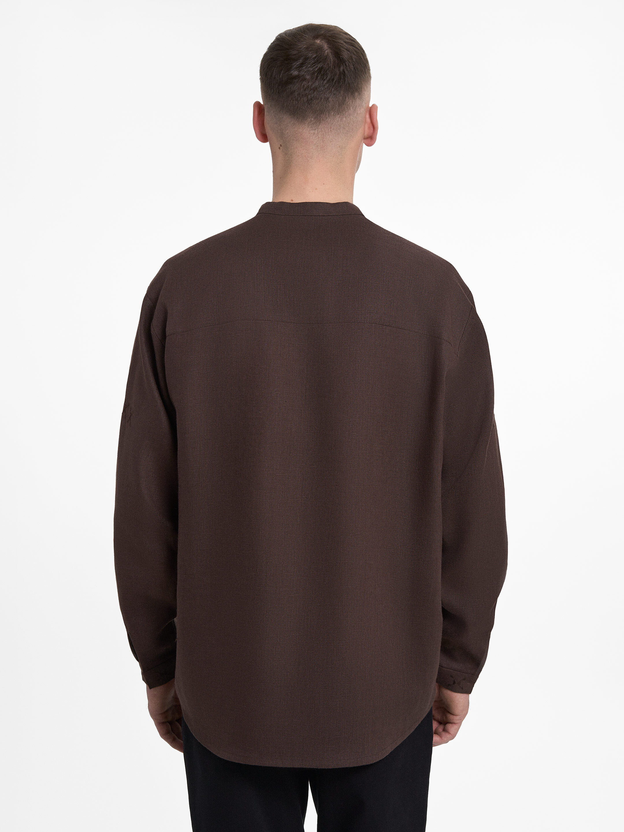 “Serpiy” shirt in Brown choose