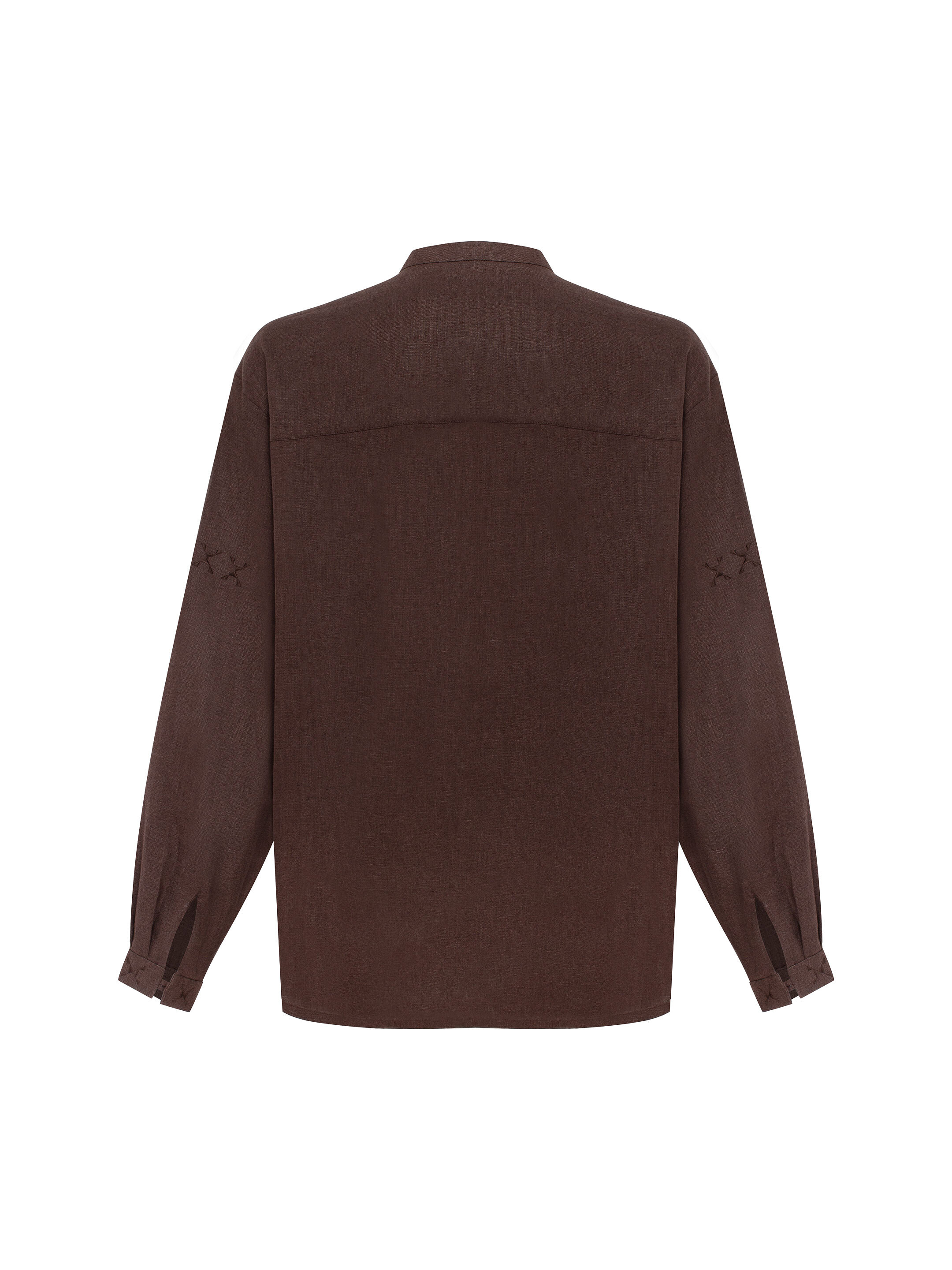 “Serpiy” shirt in Brown sizes