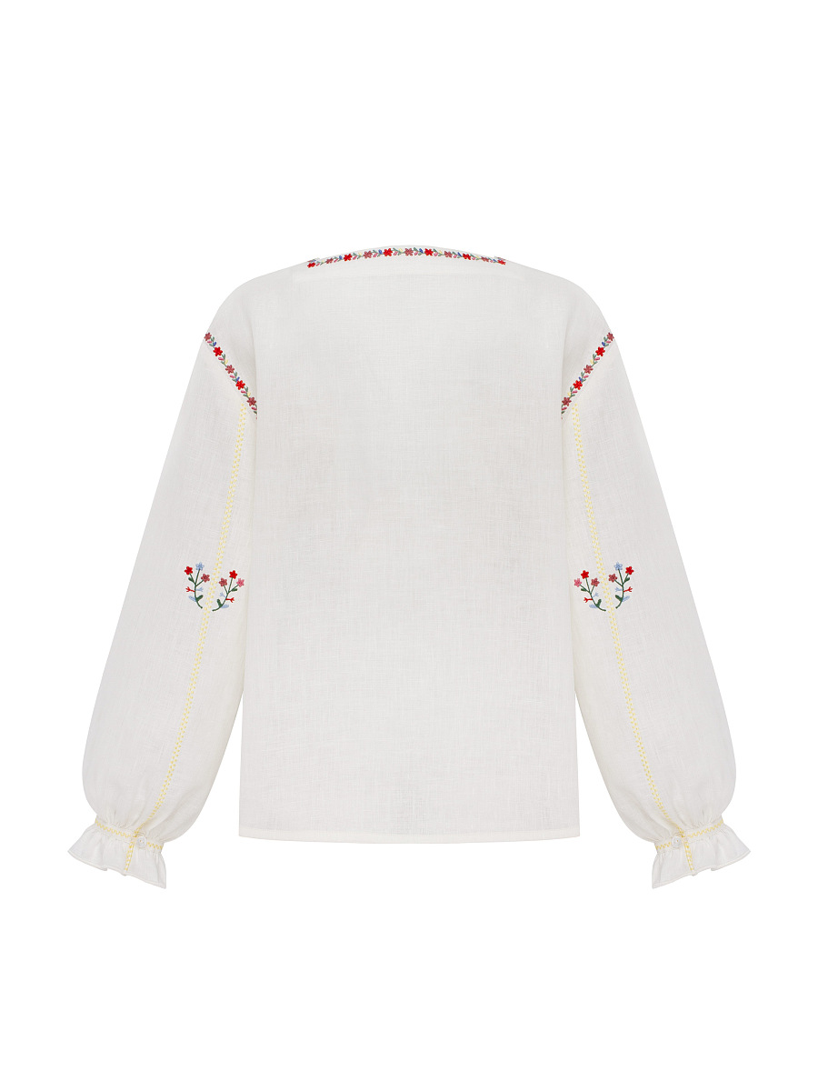 “Liubystok” square-neck shirt [0]