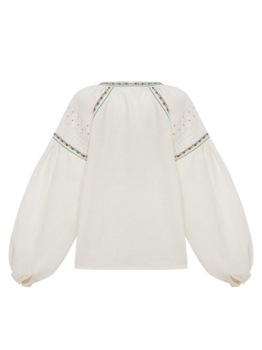 “Syzyk” shirt in Ivory [0]