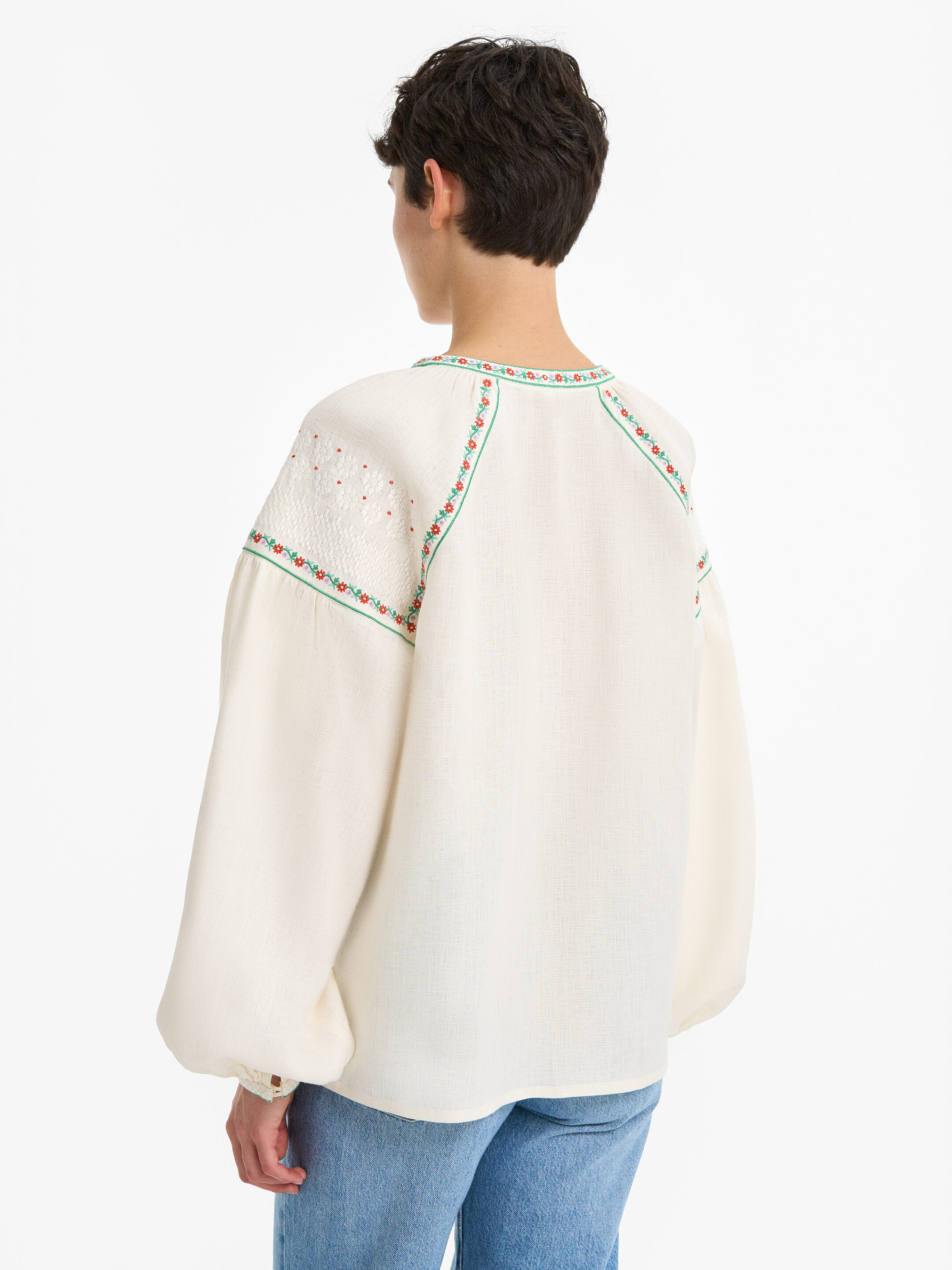 “Syzyk” shirt in Ivory photo