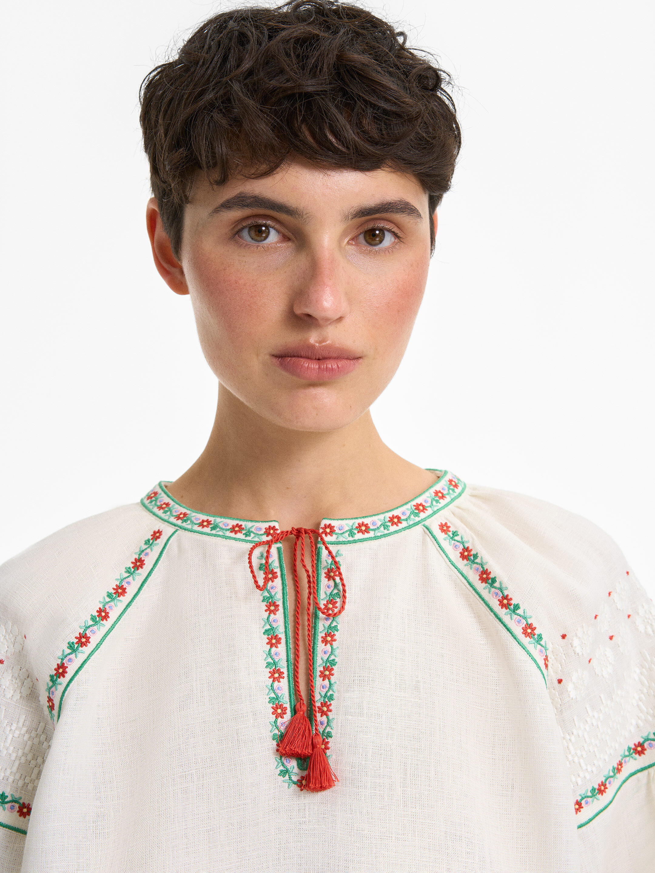 “Syzyk” shirt in Ivory in Ukraine