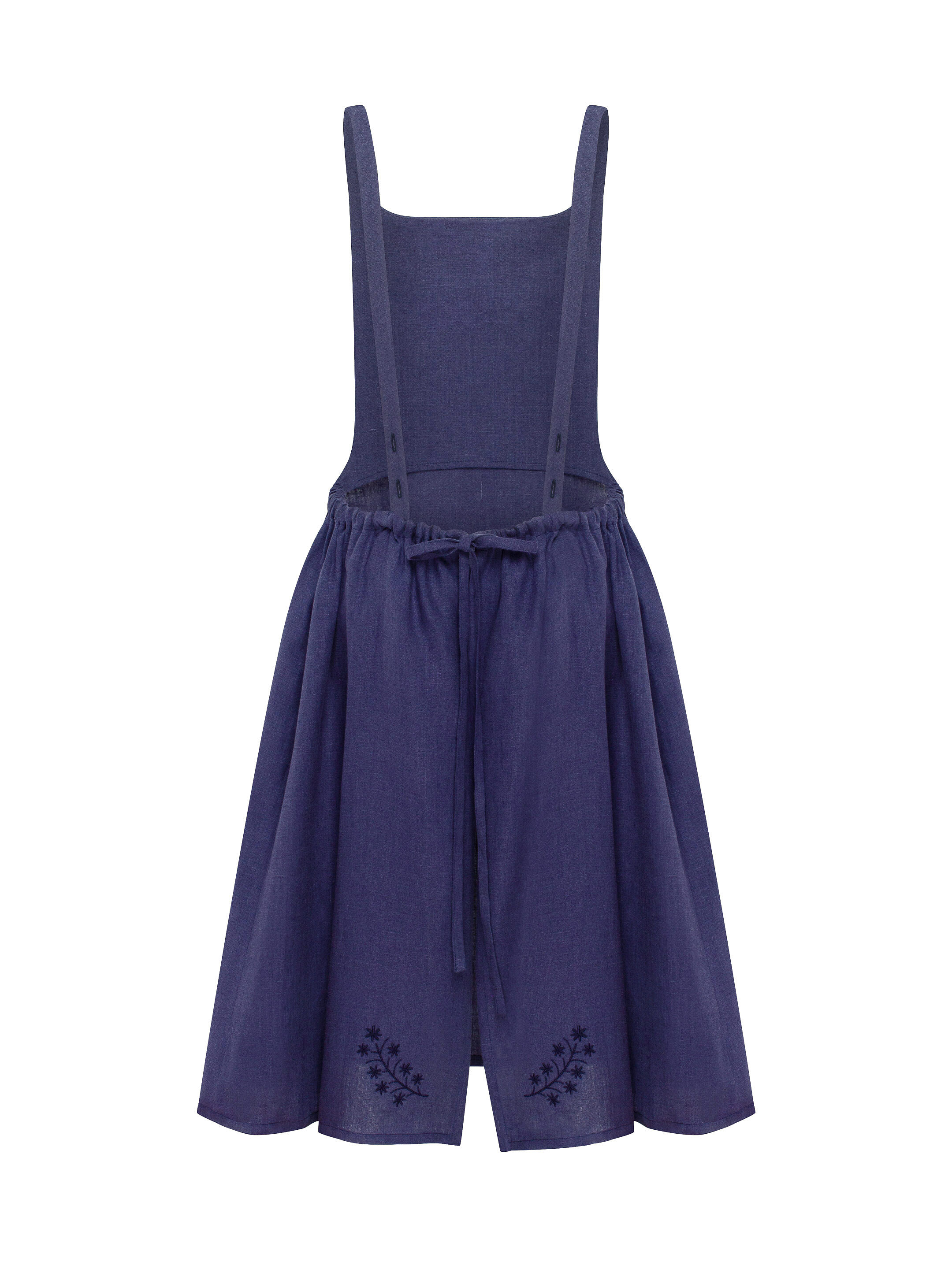 “Tsorka” apron in Navy blue sizes