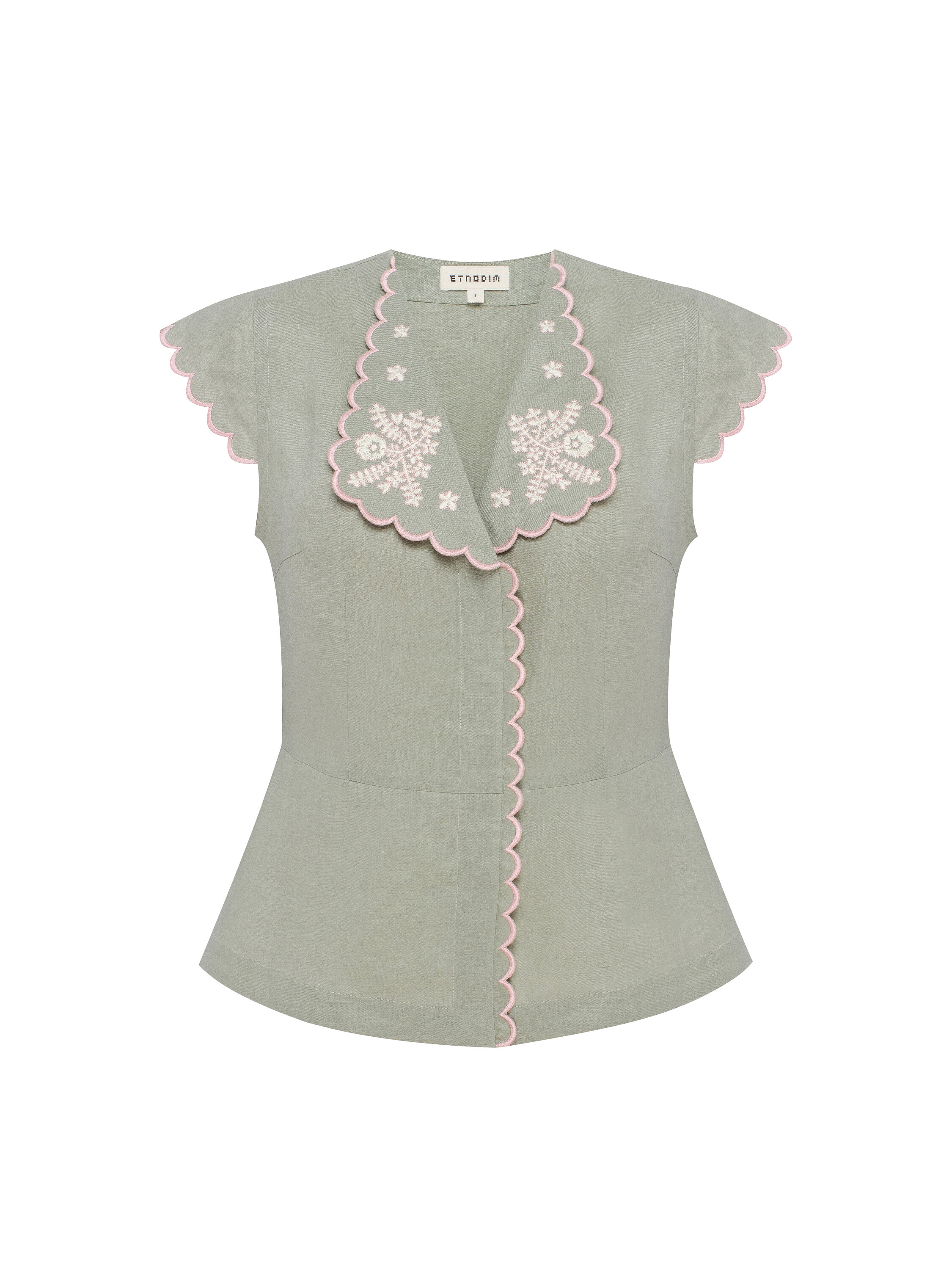 “Yasnytsia” Light Green Top sizes