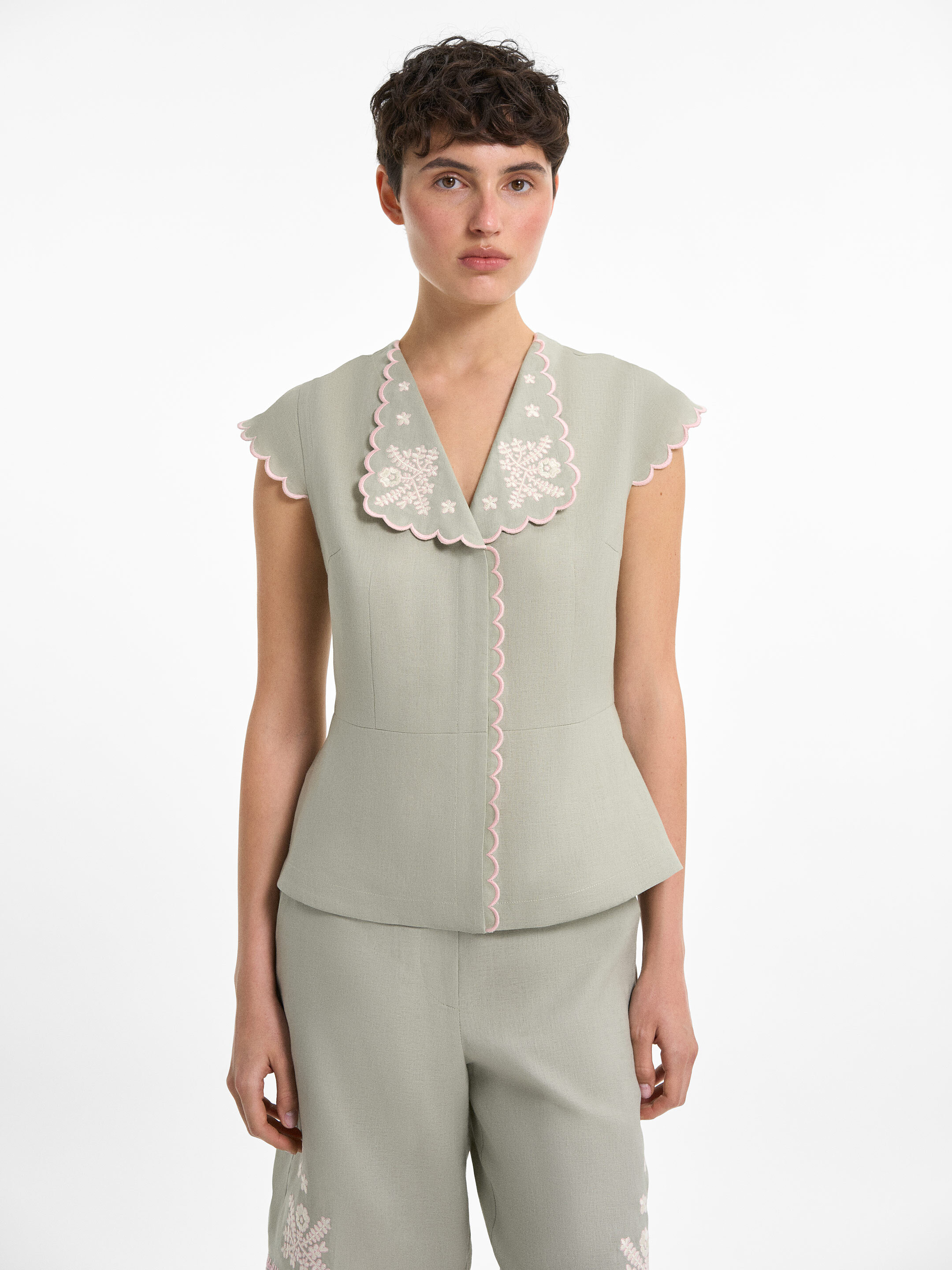 “Yasnytsia” Light Green Top Buy