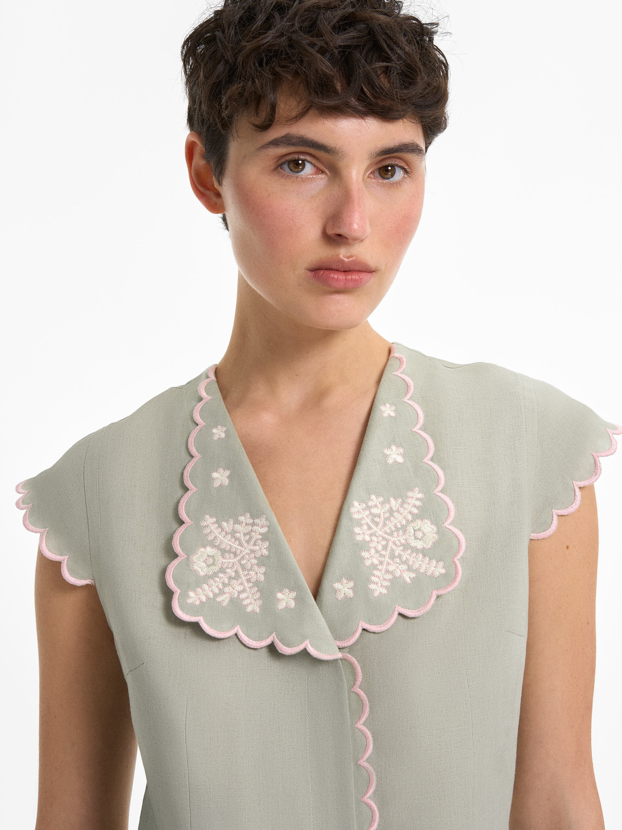 “Yasnytsia” Light Green Top in Ukraine