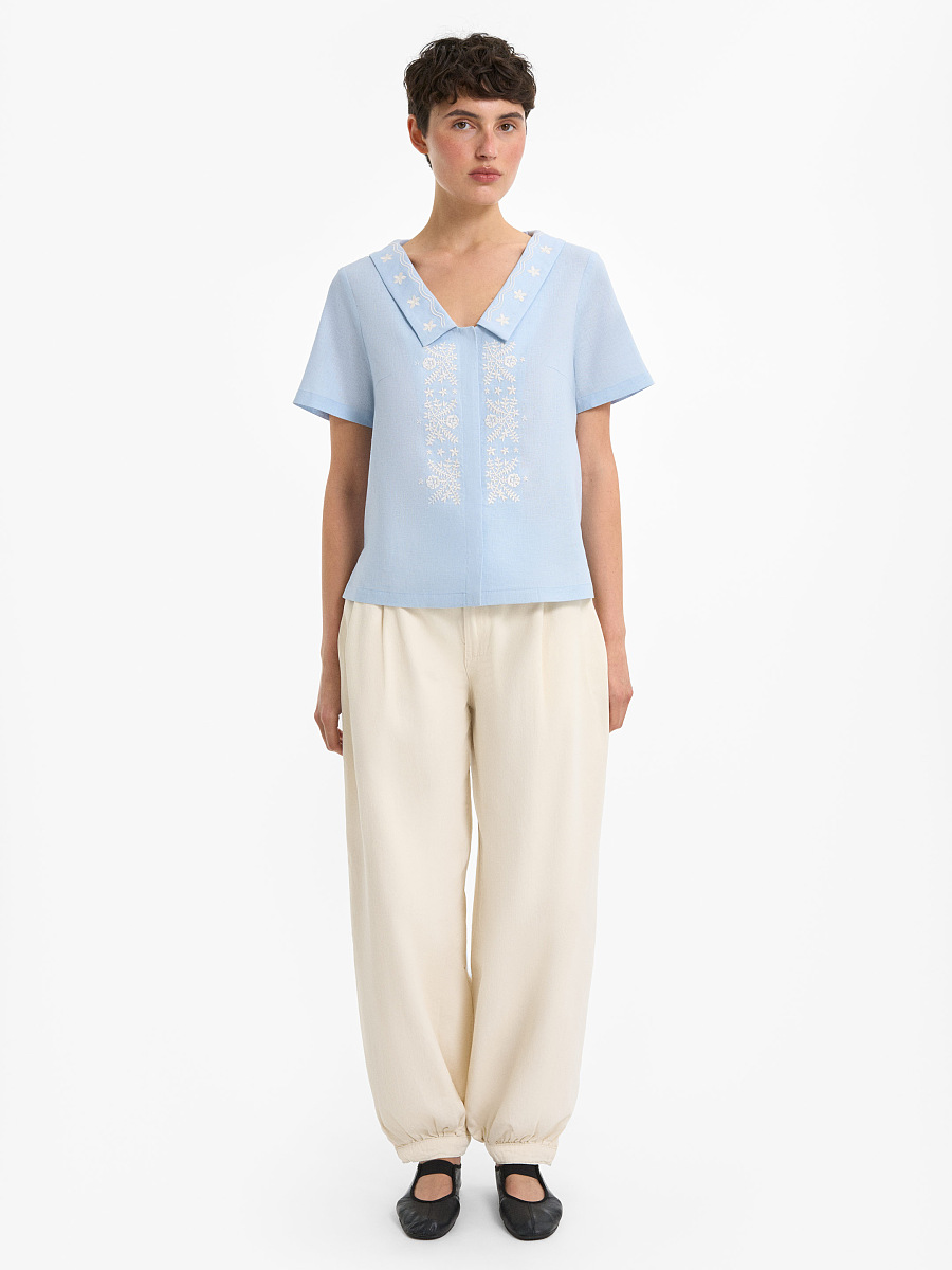 “Zahrava” Blue Top [0]