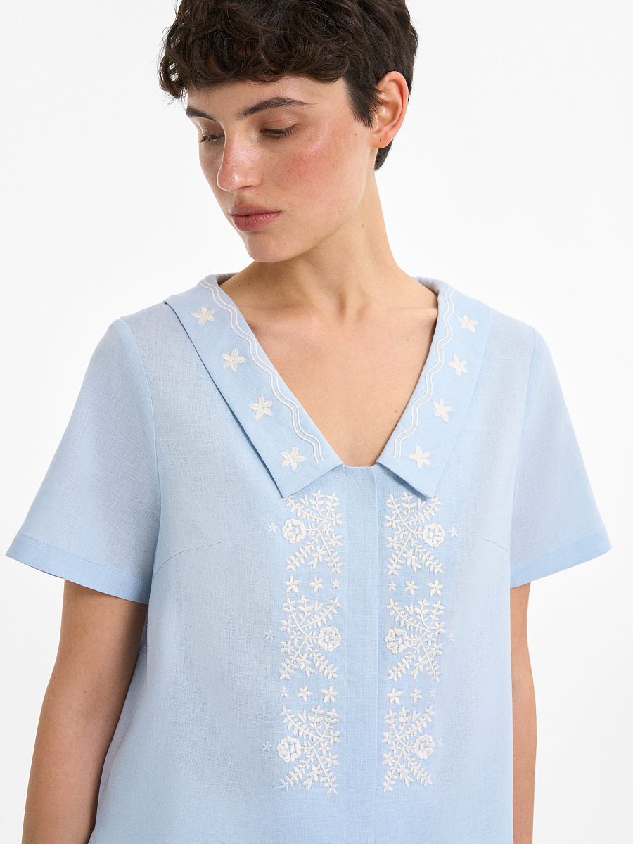 “Zahrava” Blue Top [0]