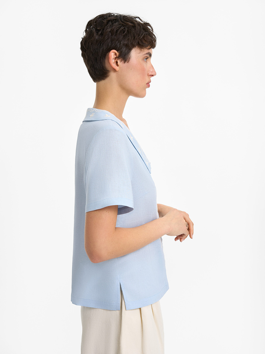 “Zahrava” Blue Top [0]