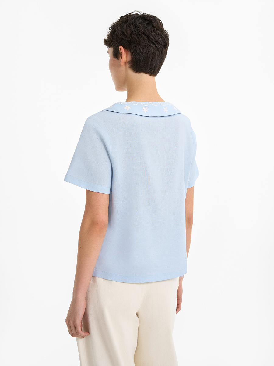 “Zahrava” Blue Top [0]