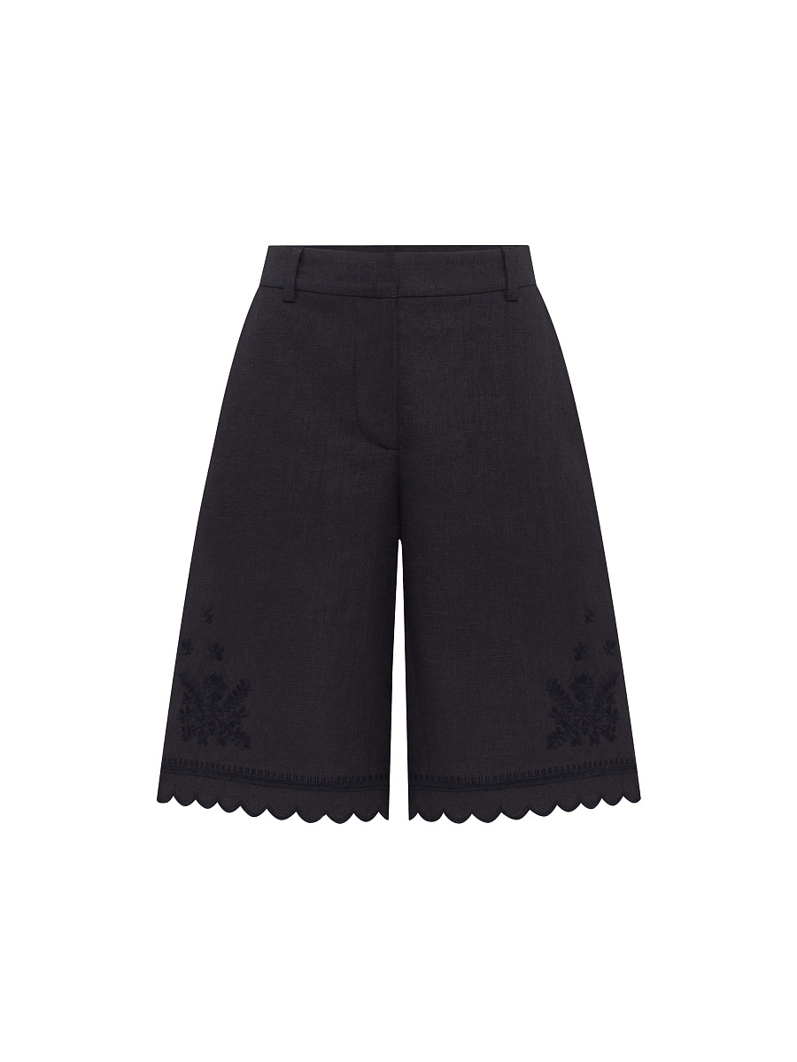 “Azali” Black Shorts [0]