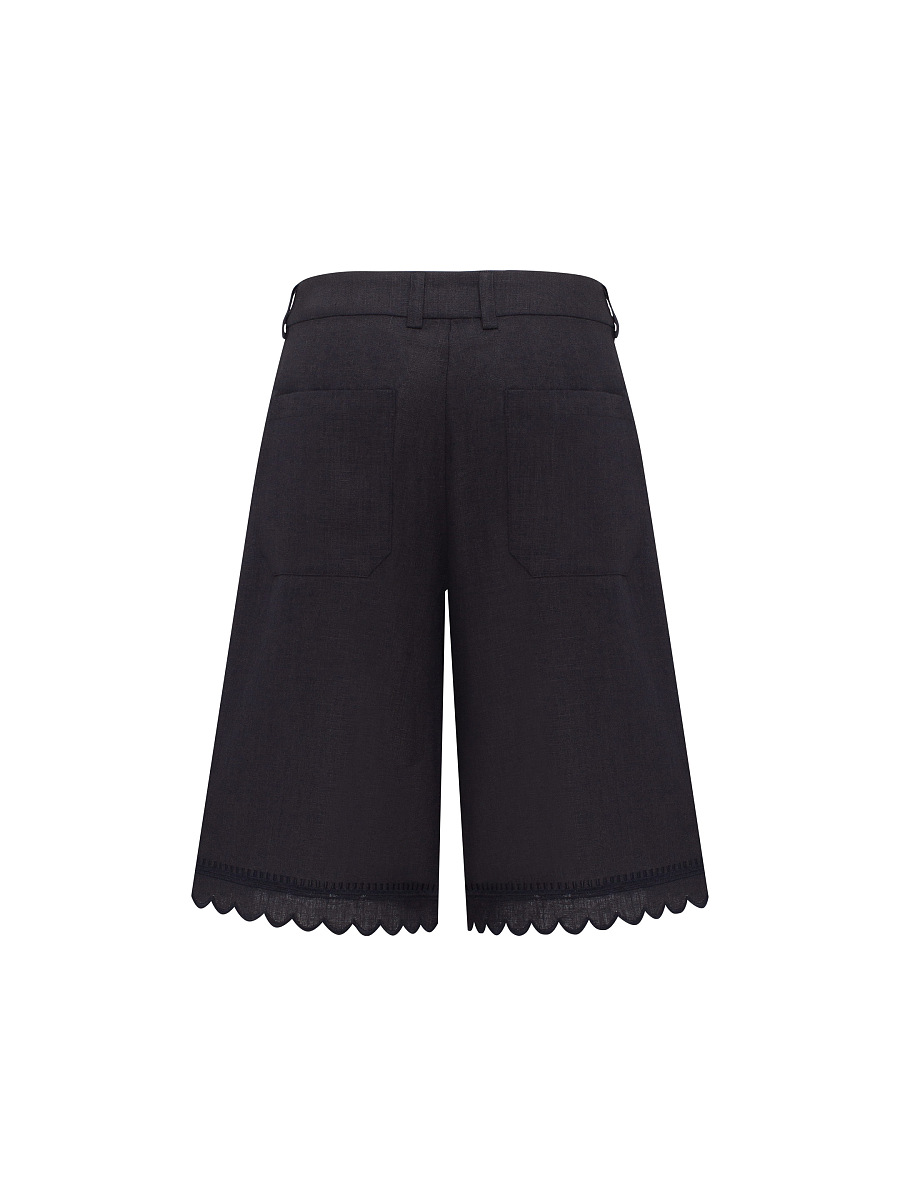“Azali” Black Shorts [0]