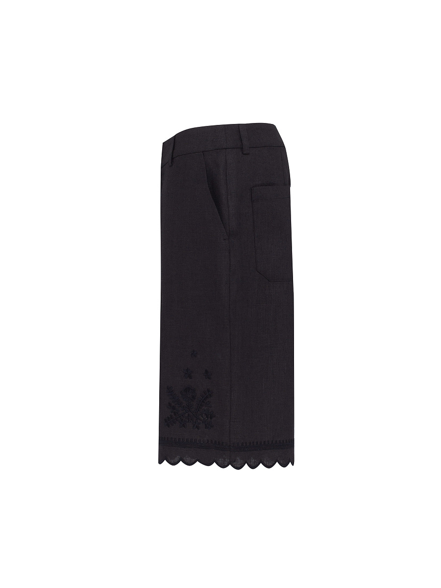 “Azali” Black Shorts [0]